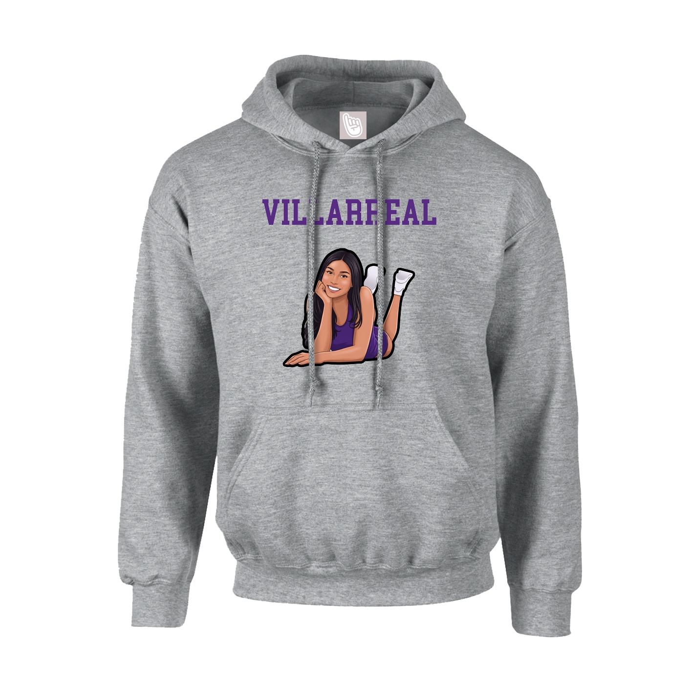 Hoodie — Shirsey in Grey