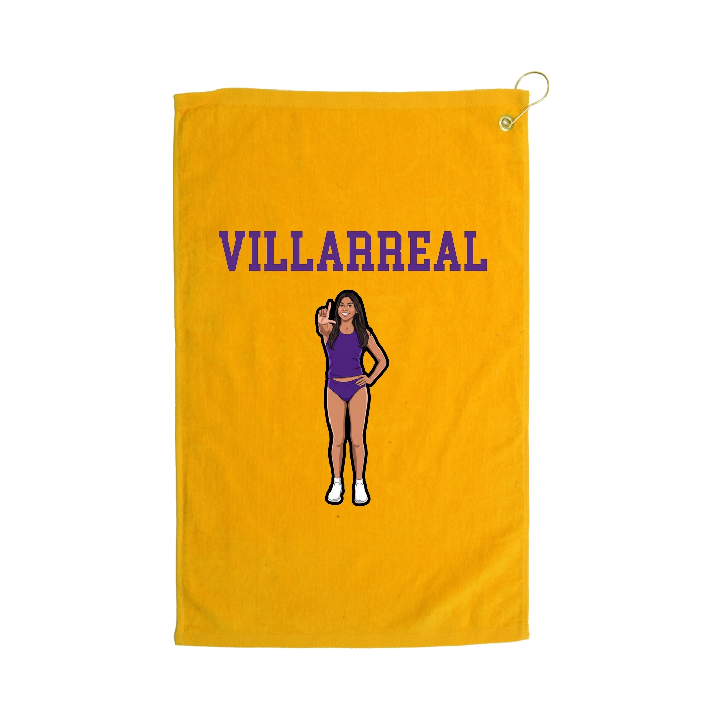 Golf Towel — Shirsey in Gold