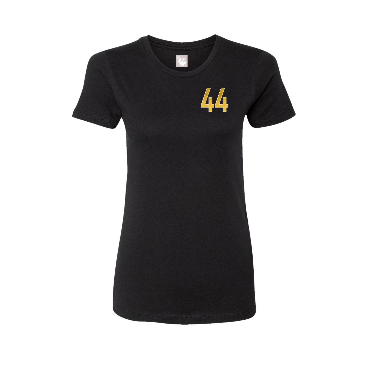 Womens Tee — Front Shirsy in Black