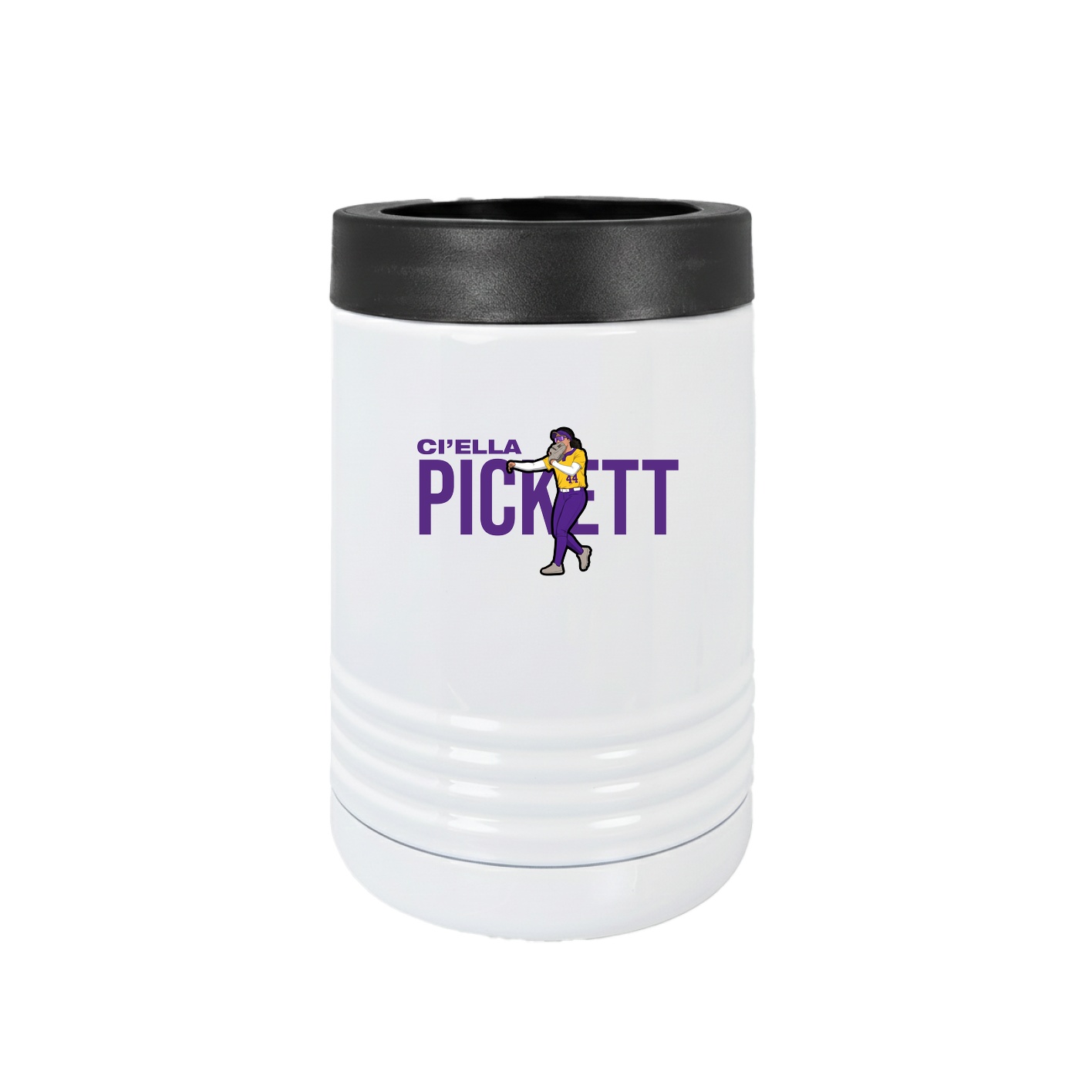 Beverage Holder — Player Name in White