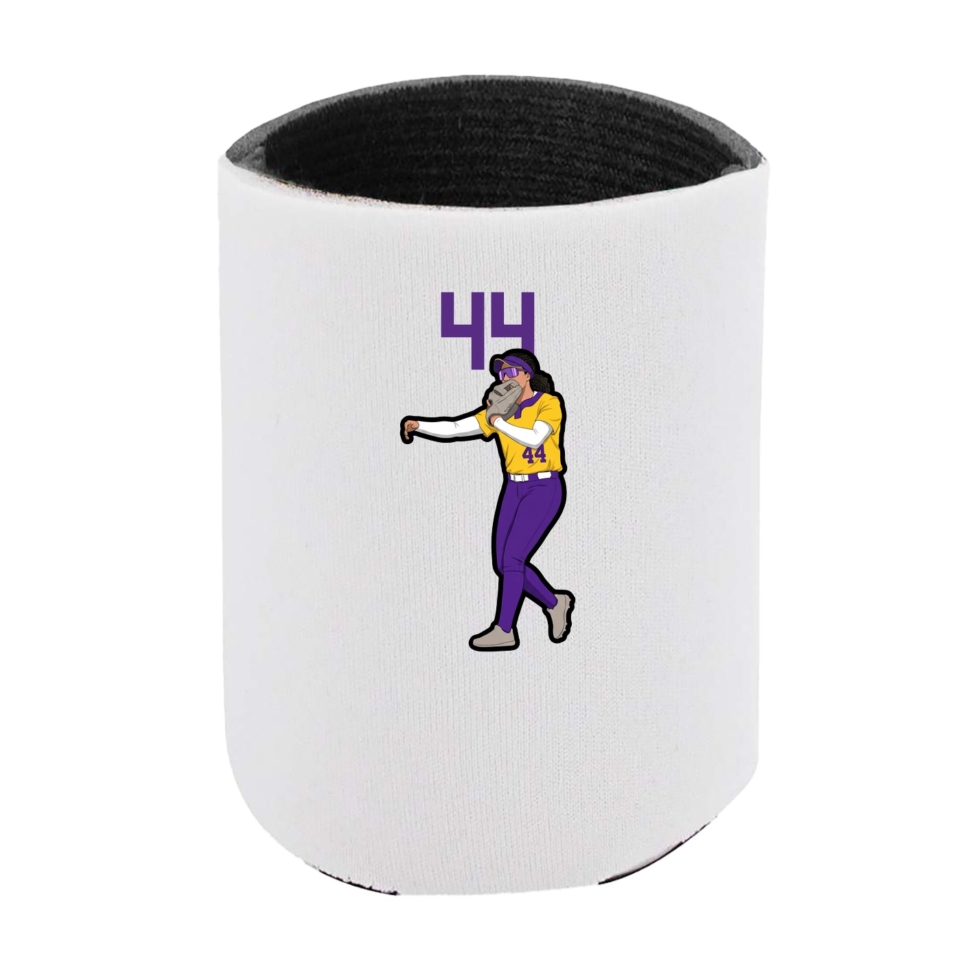 Can Holder — Number Top in White