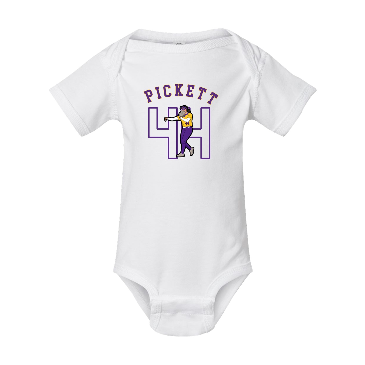 Baby Onesie — Shirsey Arch in White