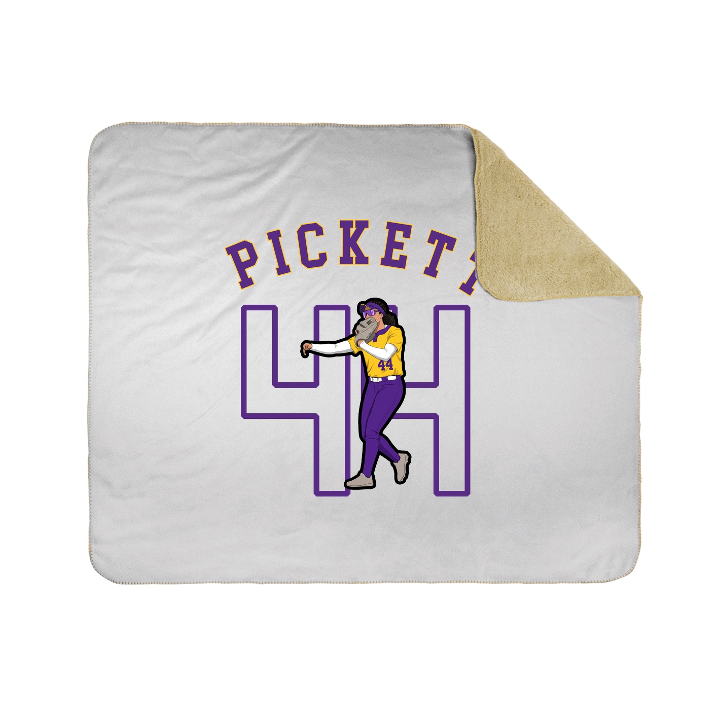 Throw Blanket — Shirsey Arch in White