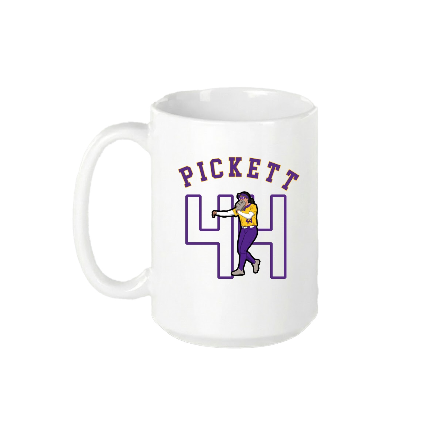 15oz Coffee Mug — Shirsey Arch in White