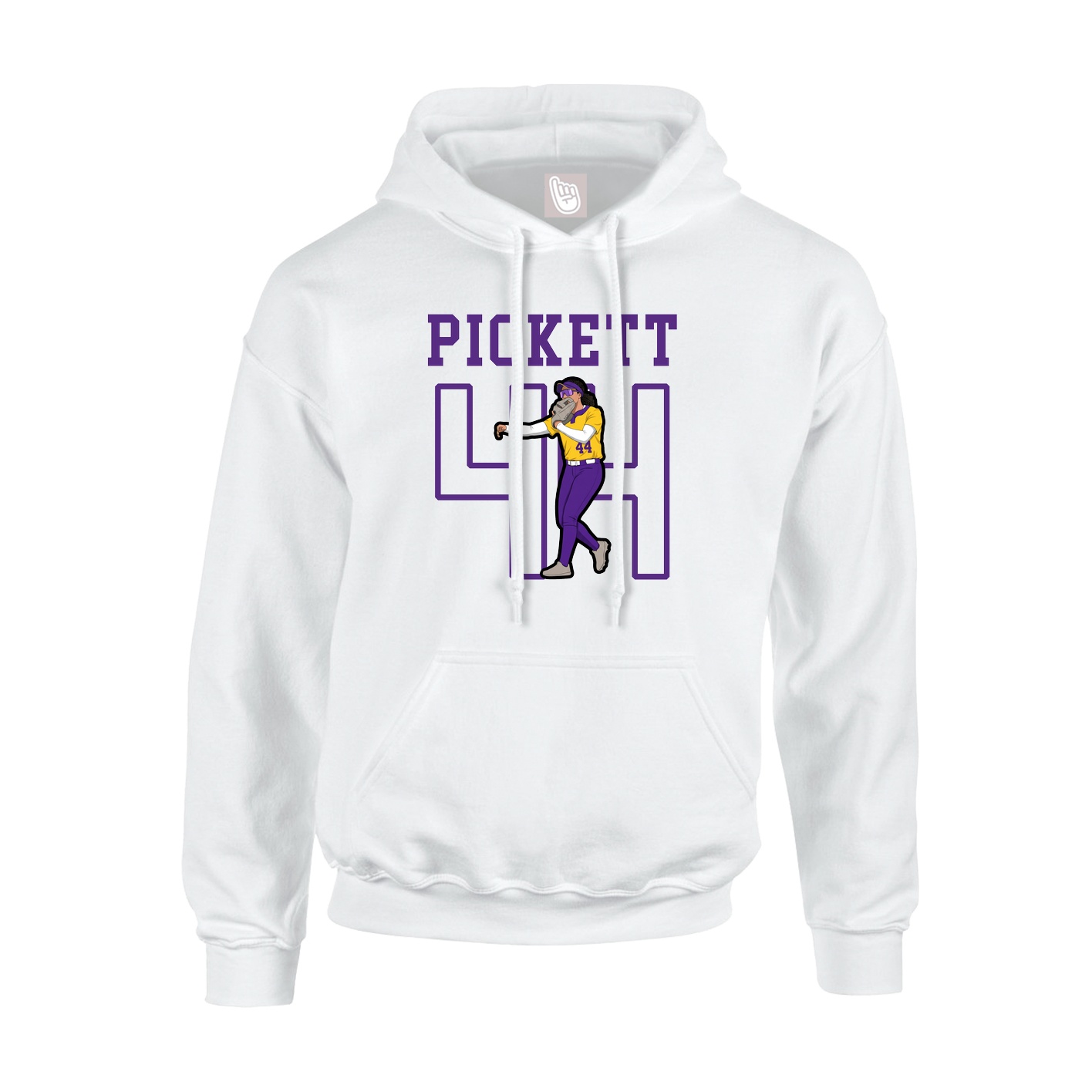 Youth Hoodie — Shirsey in White