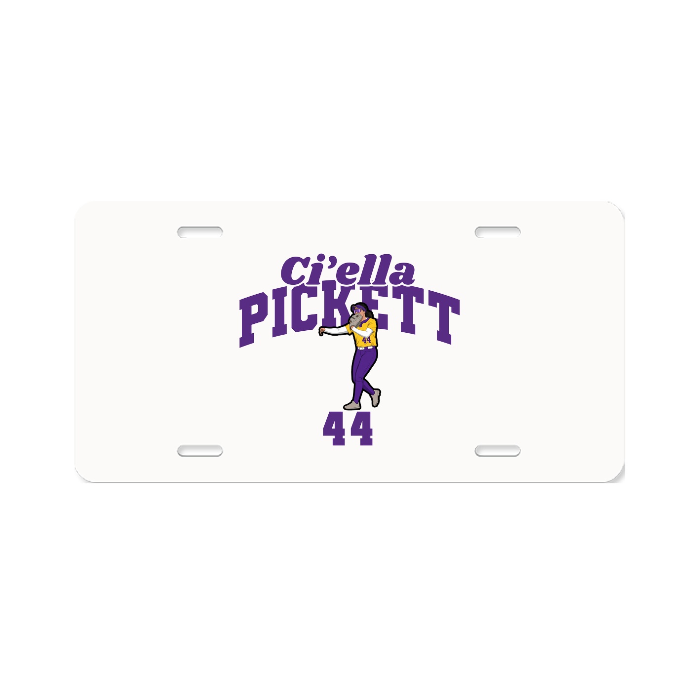 License Plate — Signature Arch in Classic