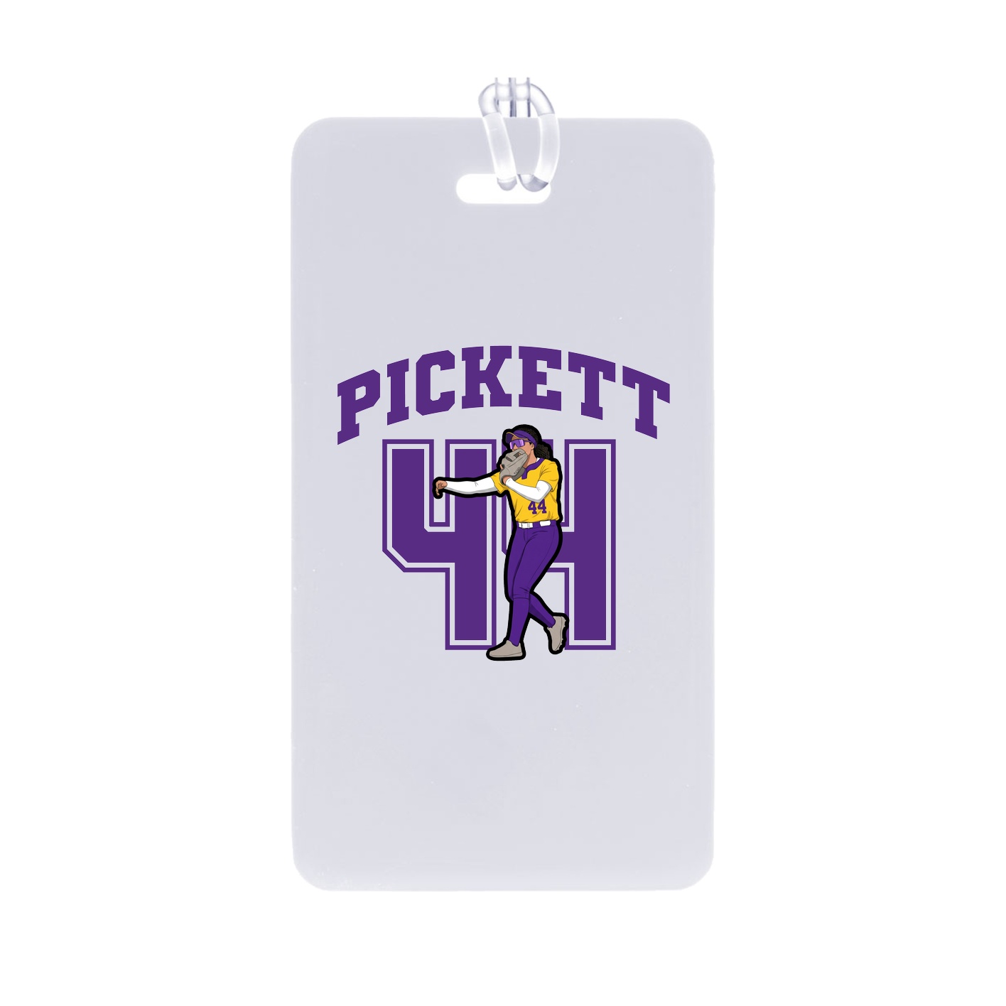Bag Tag — Number in Classic