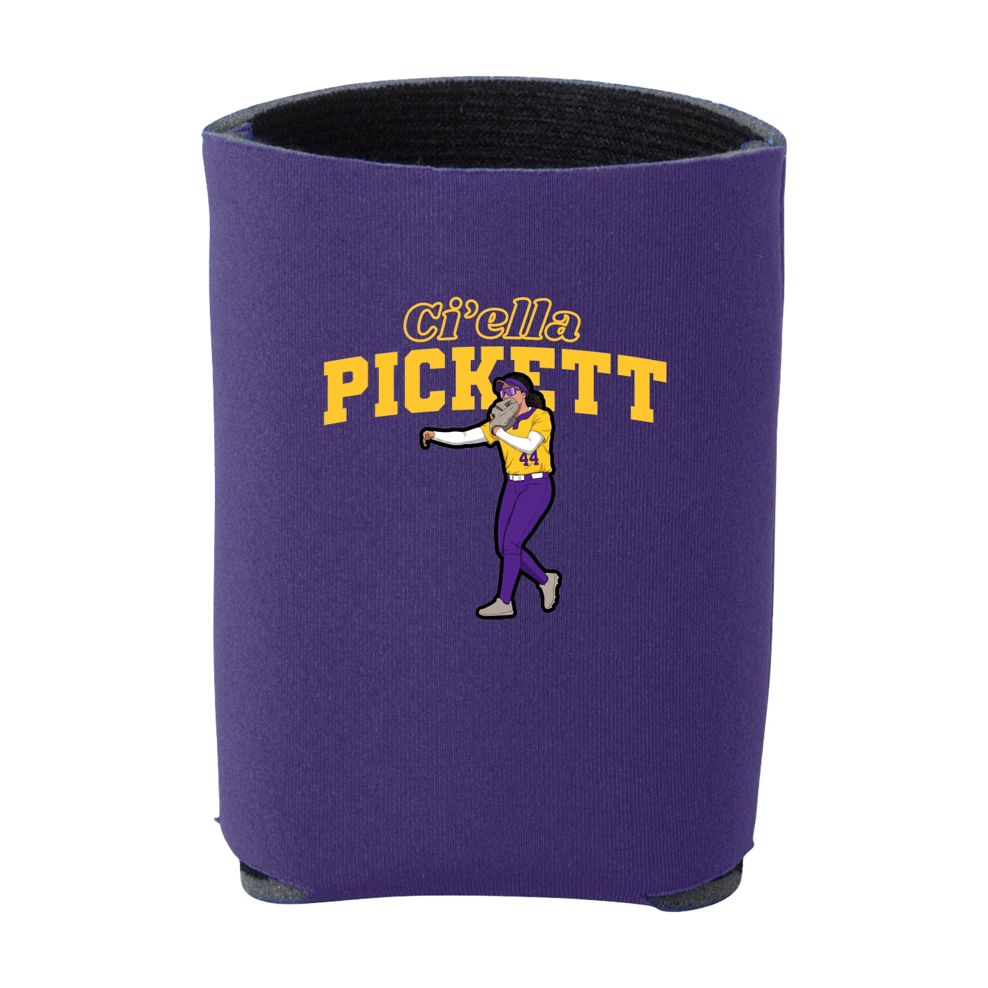 Can Holder — Name Arch in Purple