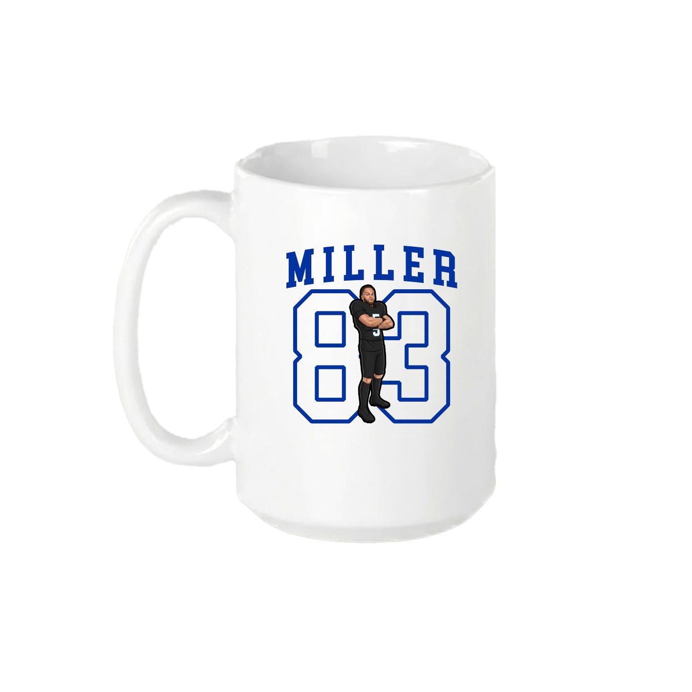 15oz Coffee Mug — Shirsey in White