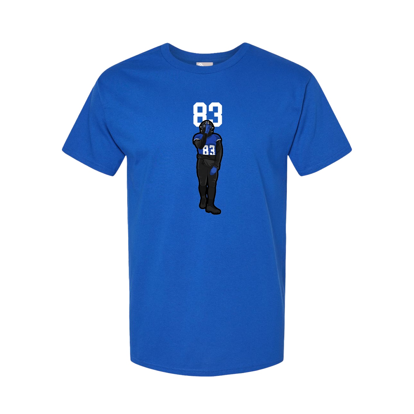 Youth Tee — Number Top in Royal