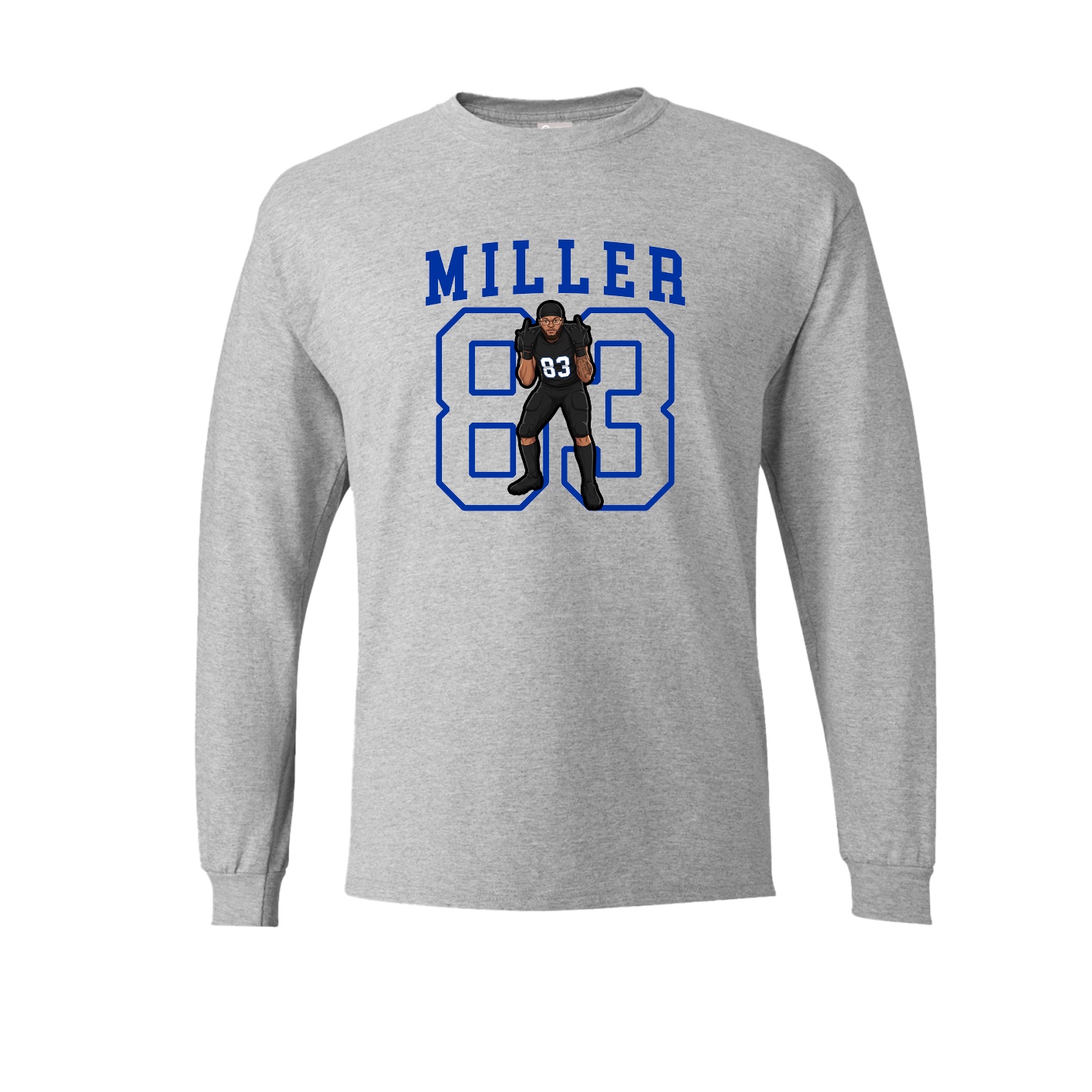 Long Sleeve Tee — Shirsey in Grey