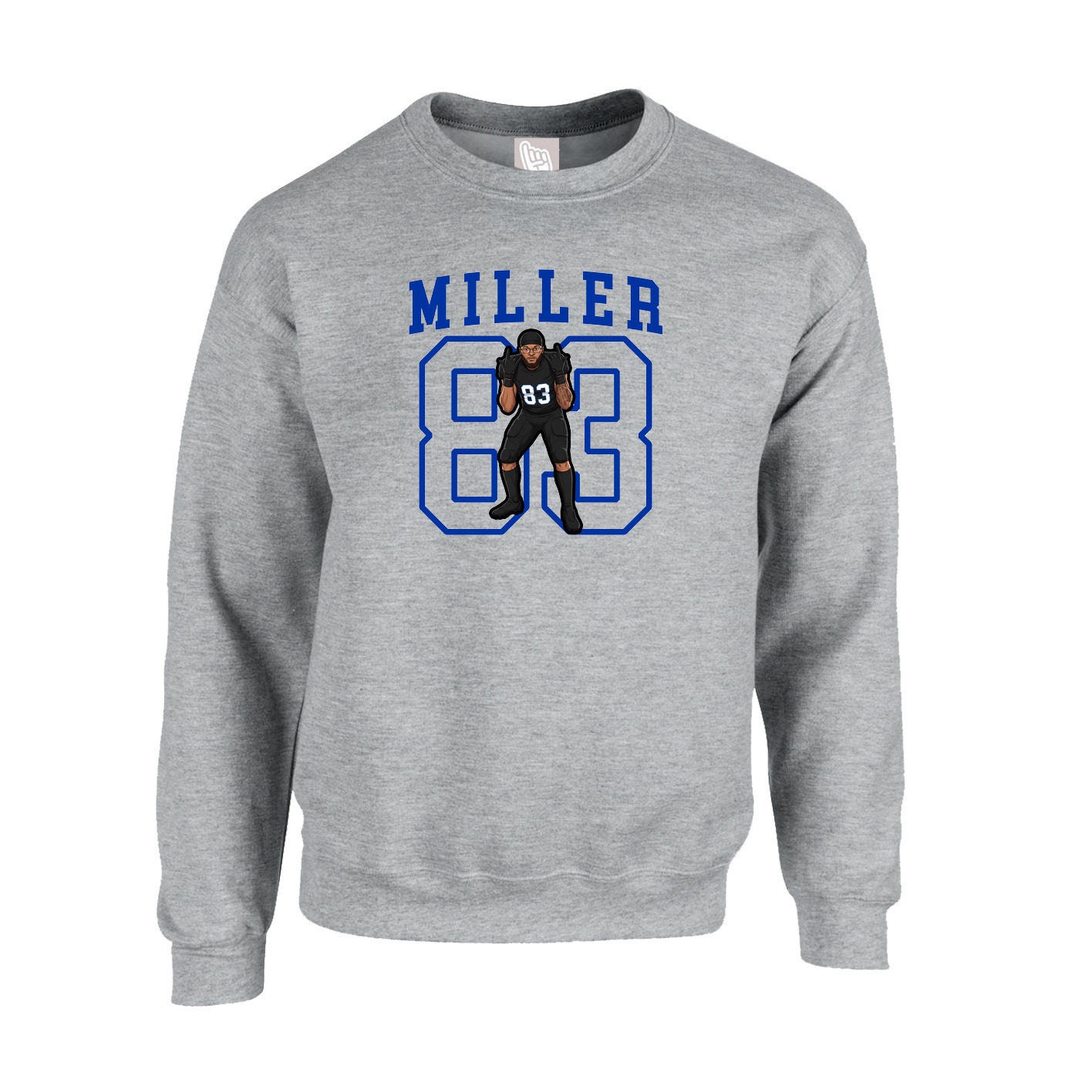 Fleece Crew — Shirsey in Grey