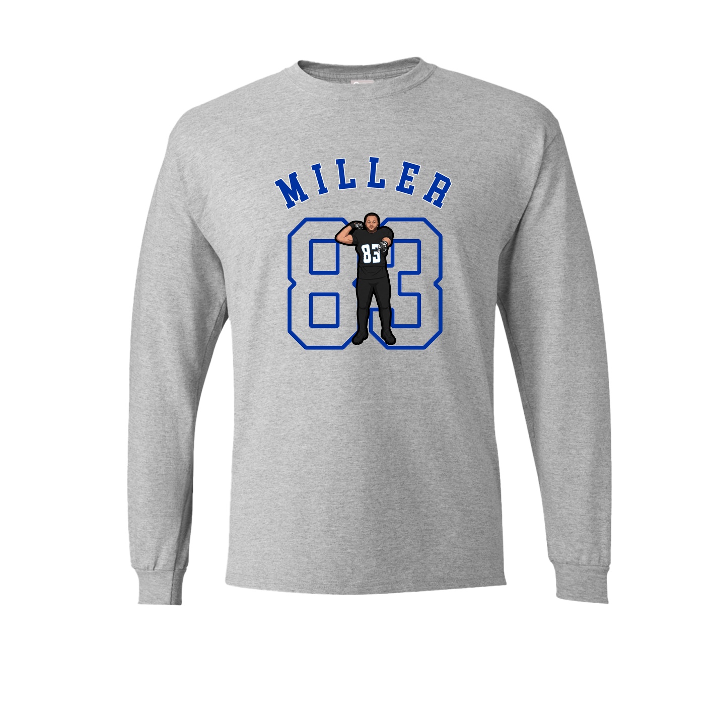 Long Sleeve Tee — Shirsey Arch in Grey