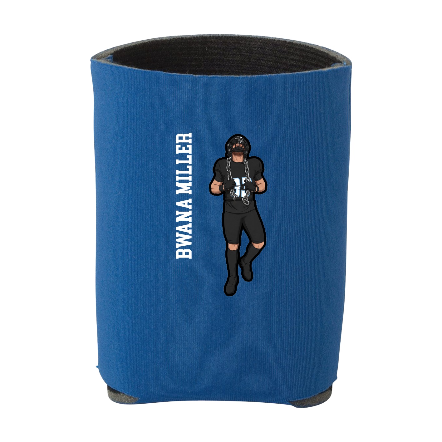 Can Holder — Name Vertical in Royal