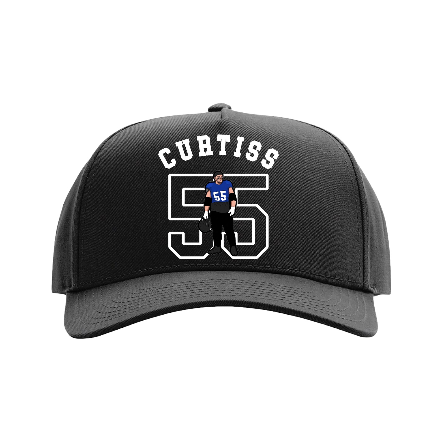 Full Fabric Five-Panel Champ Cap