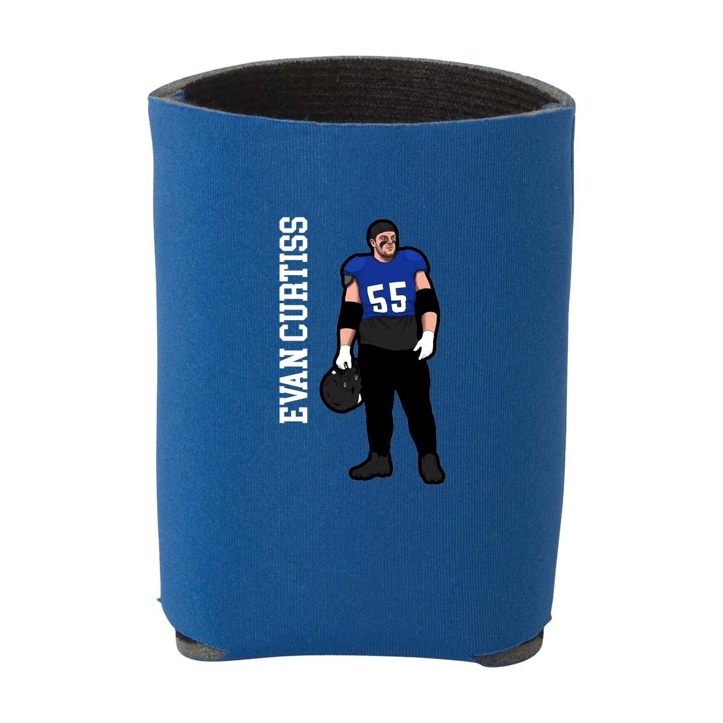 Can Holder — Name Vertical in Royal