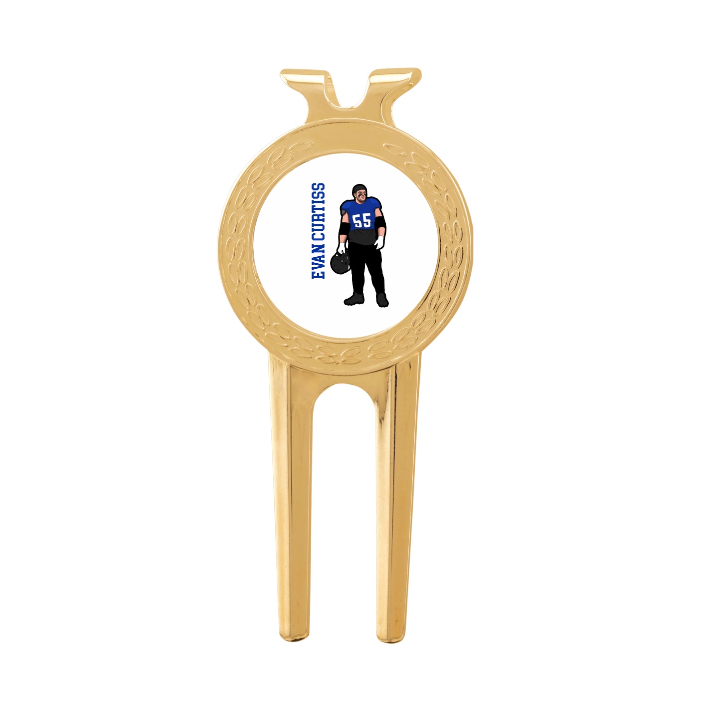 Divot Tool with Ball Marker — Name Vertical in Classic