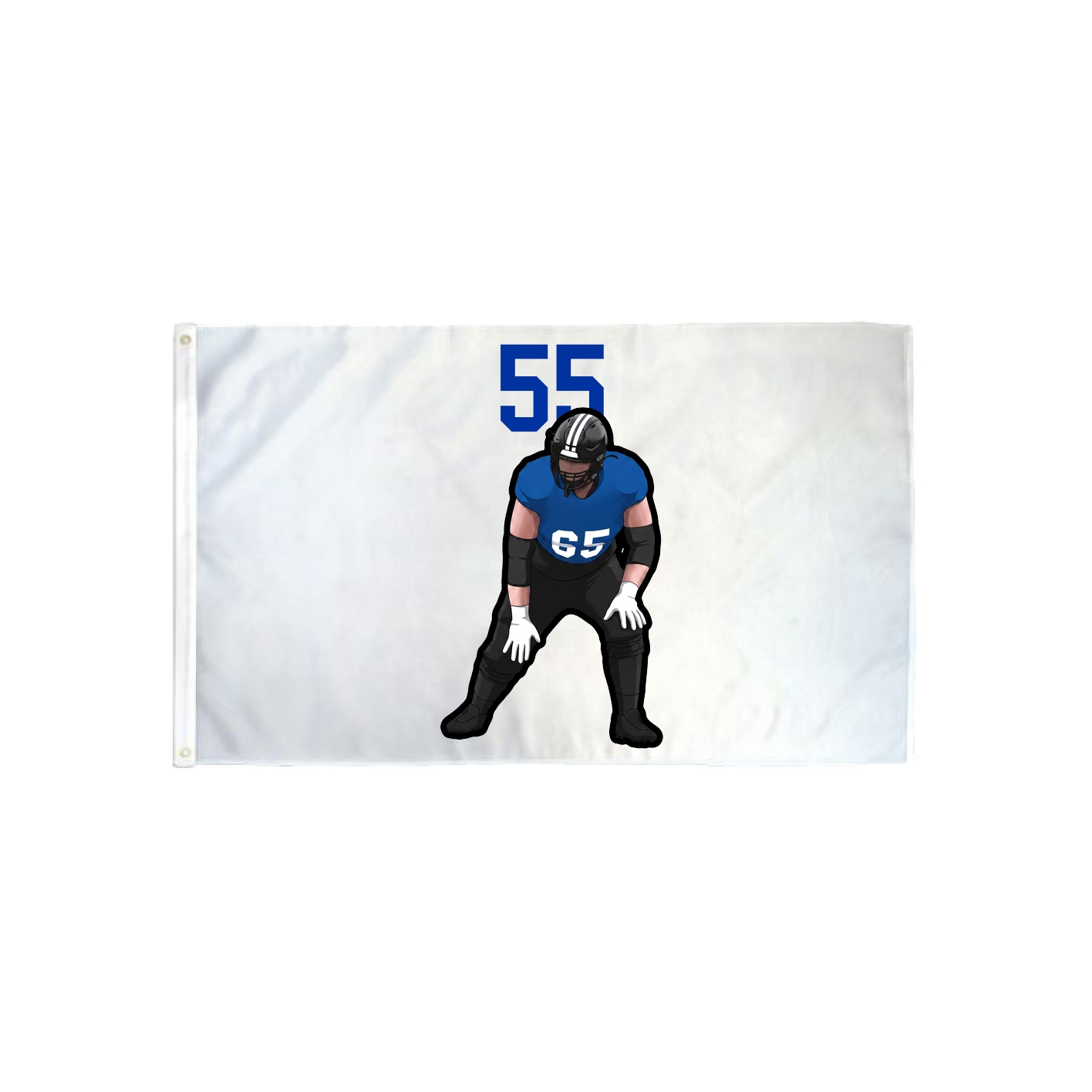 3x5 Flag — Number Top in Classic