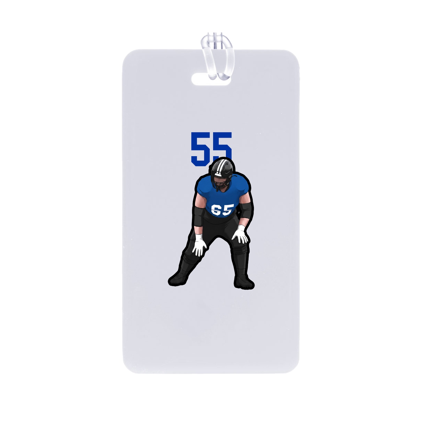 Bag Tag — Number Top in Classic