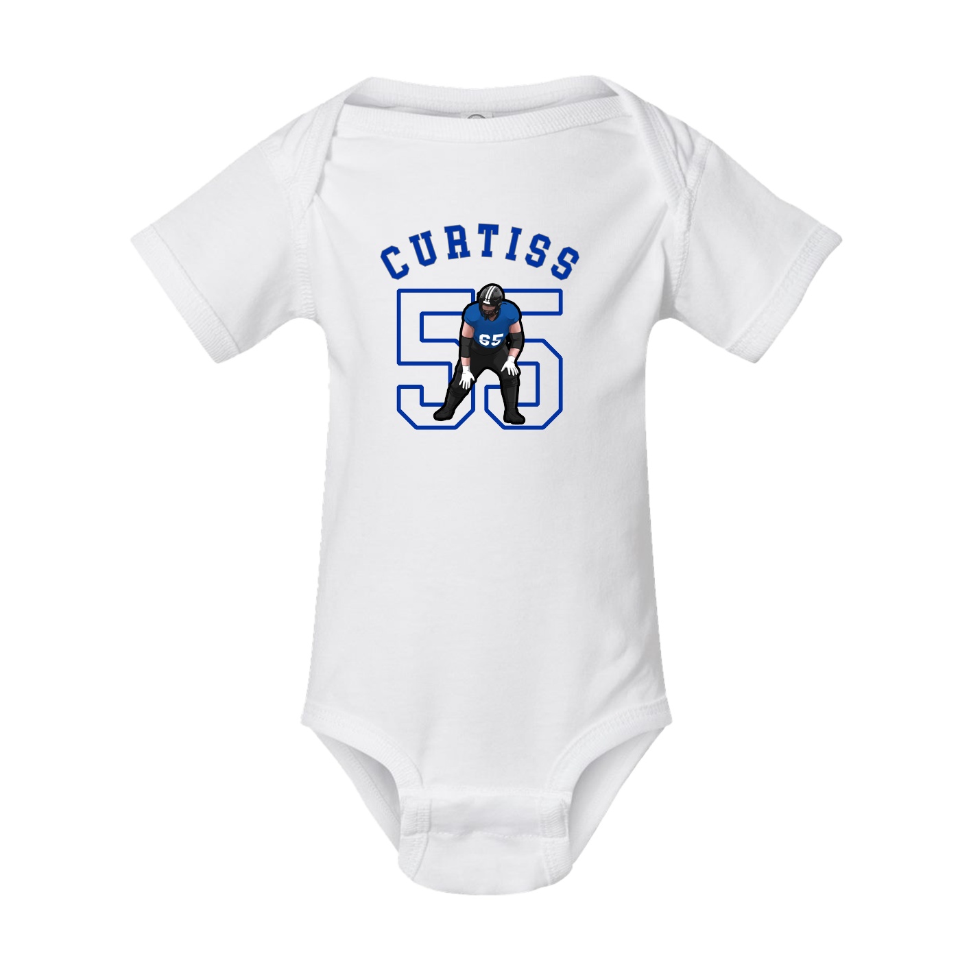 Baby Onesie — Shirsey Arch in White