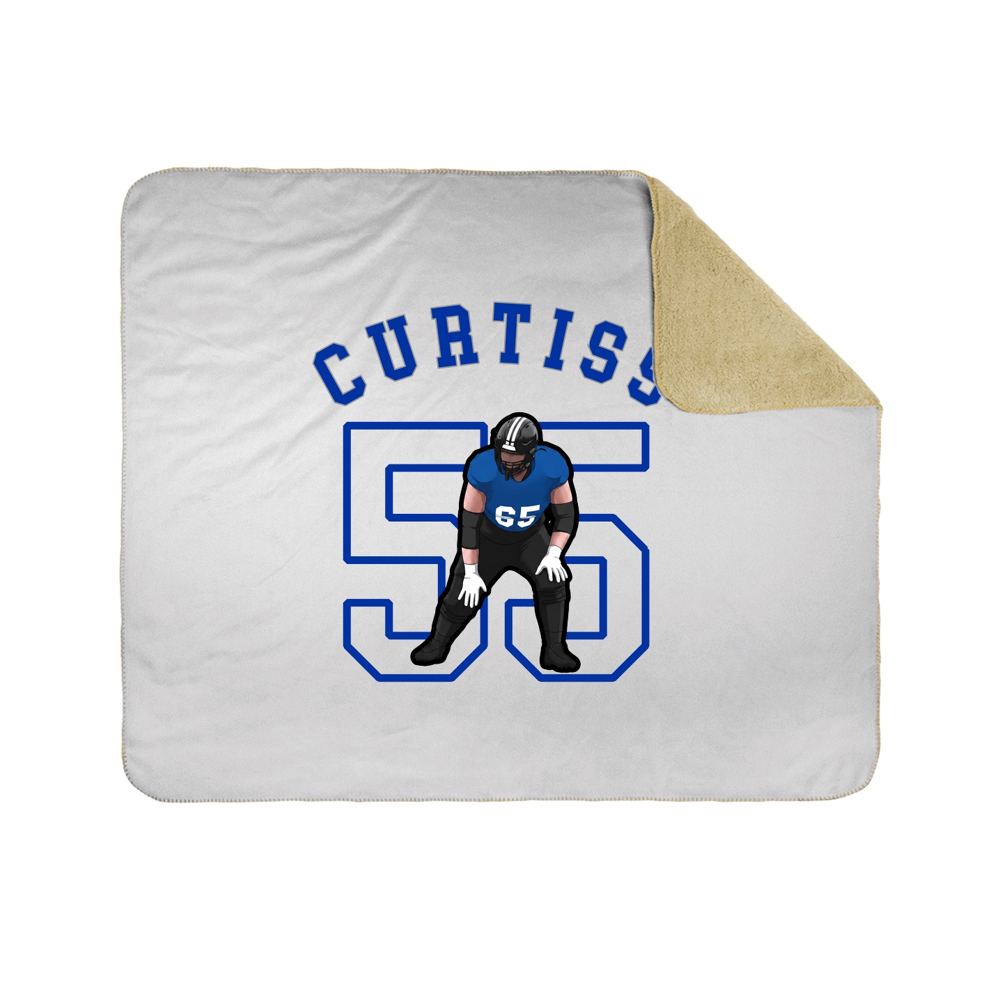 Throw Blanket — Shirsey Arch in White