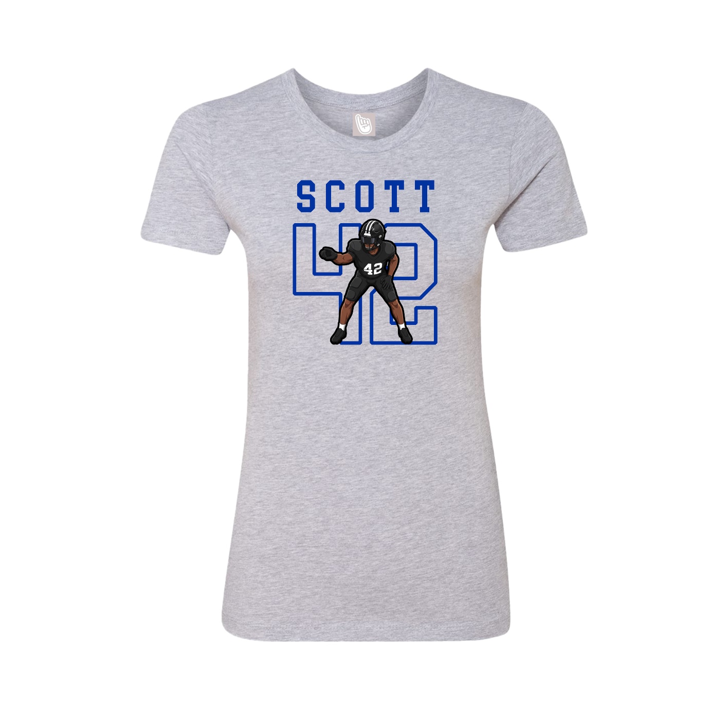 Fitted Women's Tee — Shirsey in Grey
