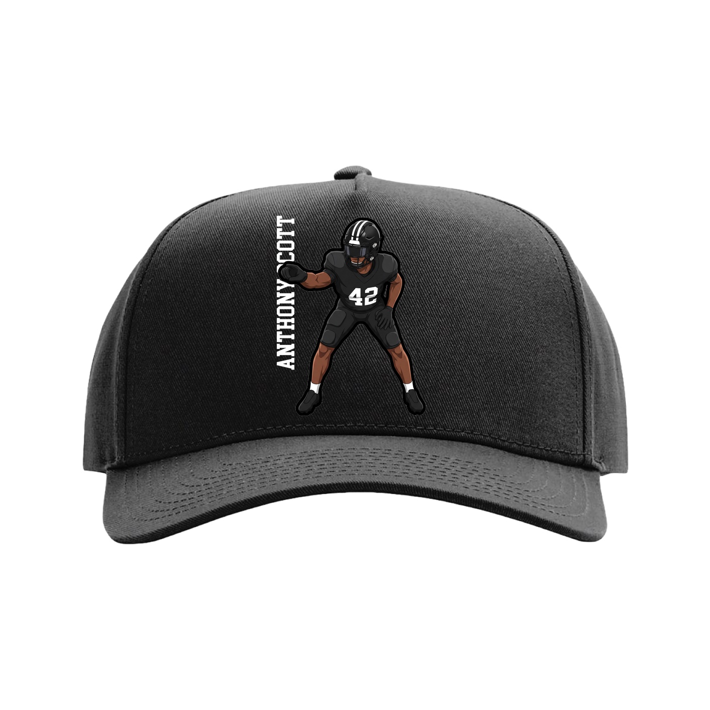 Full Fabric Five-Panel Champ Cap