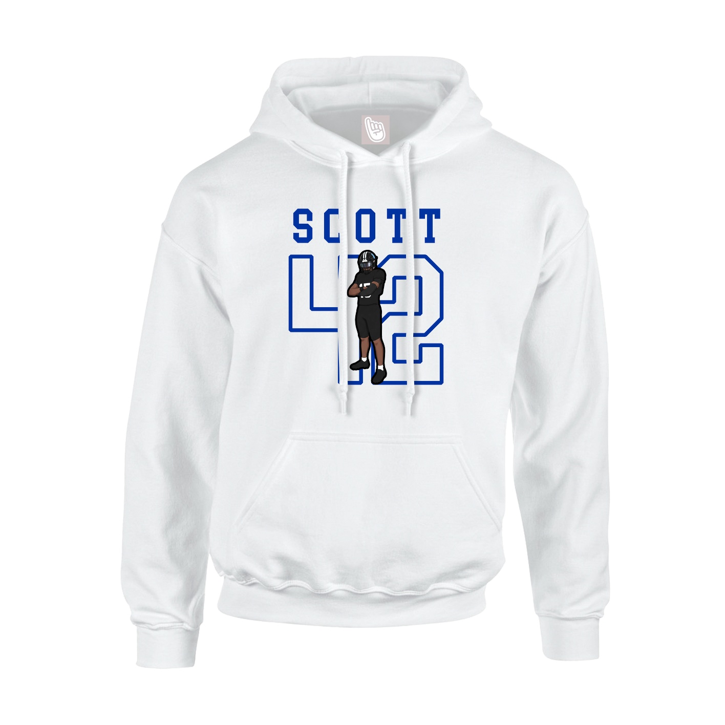 Youth Hoodie — Shirsey in White