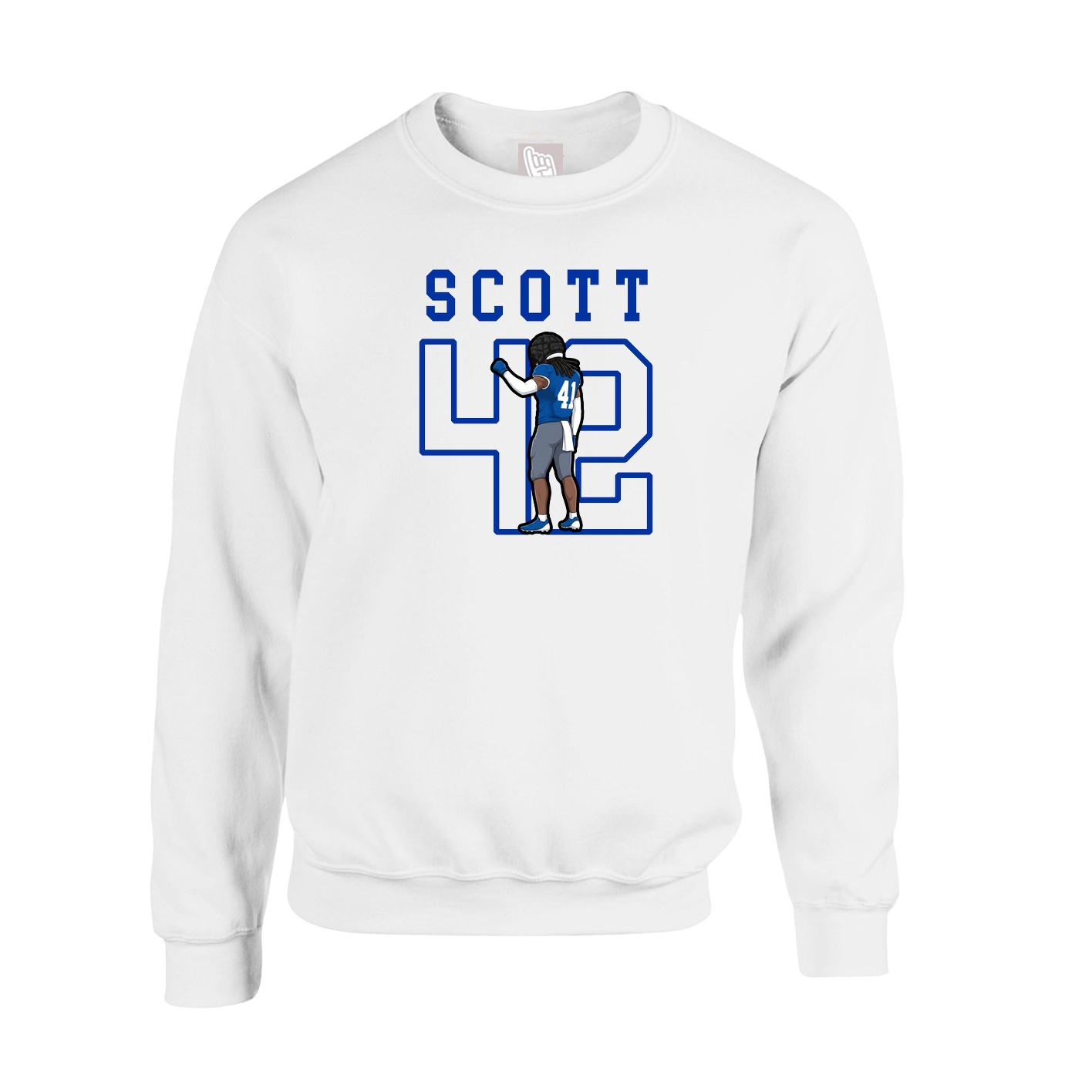 Fleece Crew — Shirsey in White
