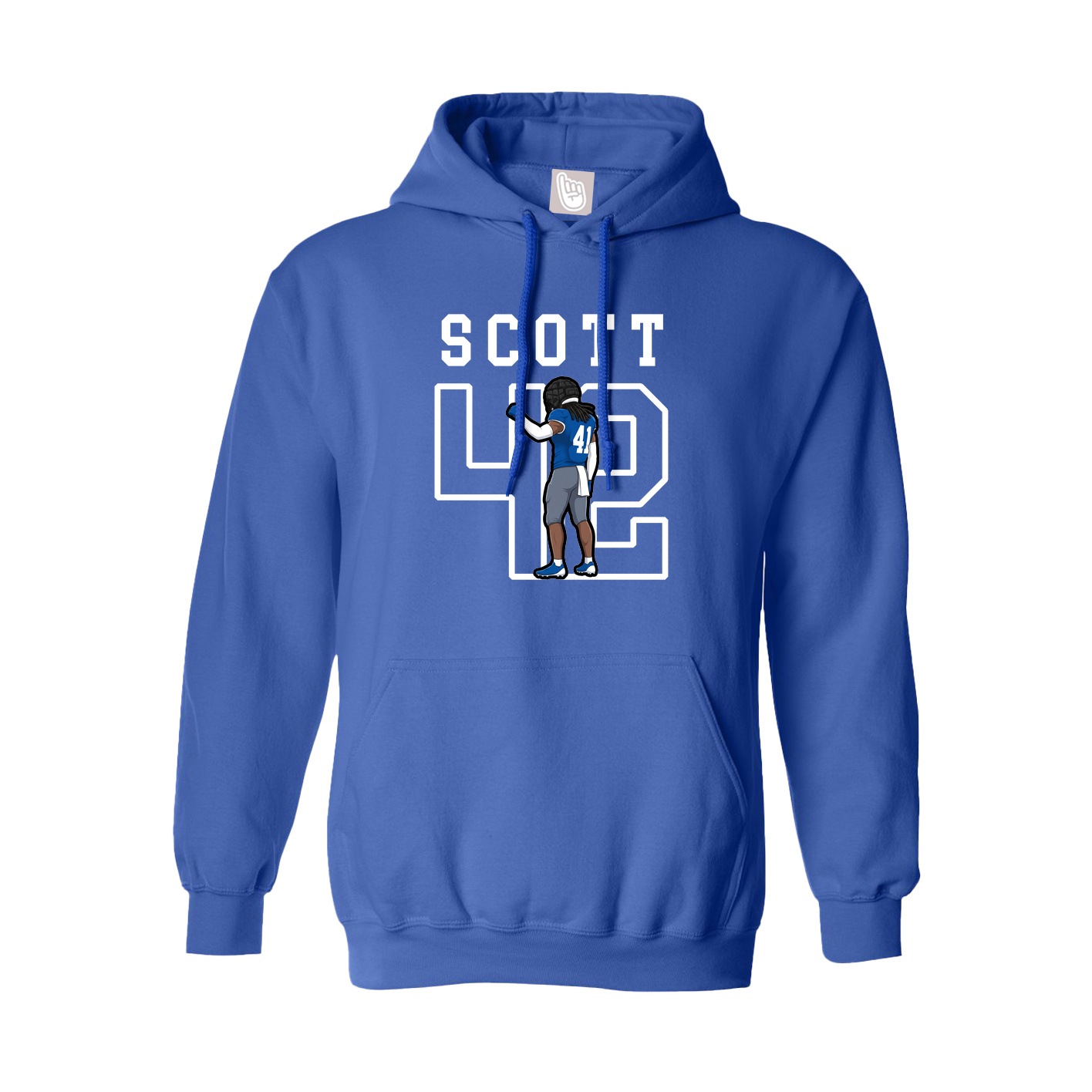 Youth Hoodie — Shirsey in Royal