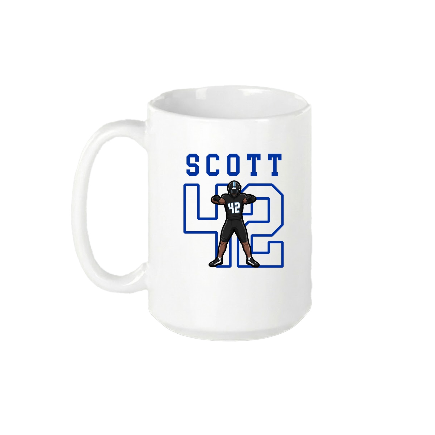 15oz Coffee Mug — Shirsey in White