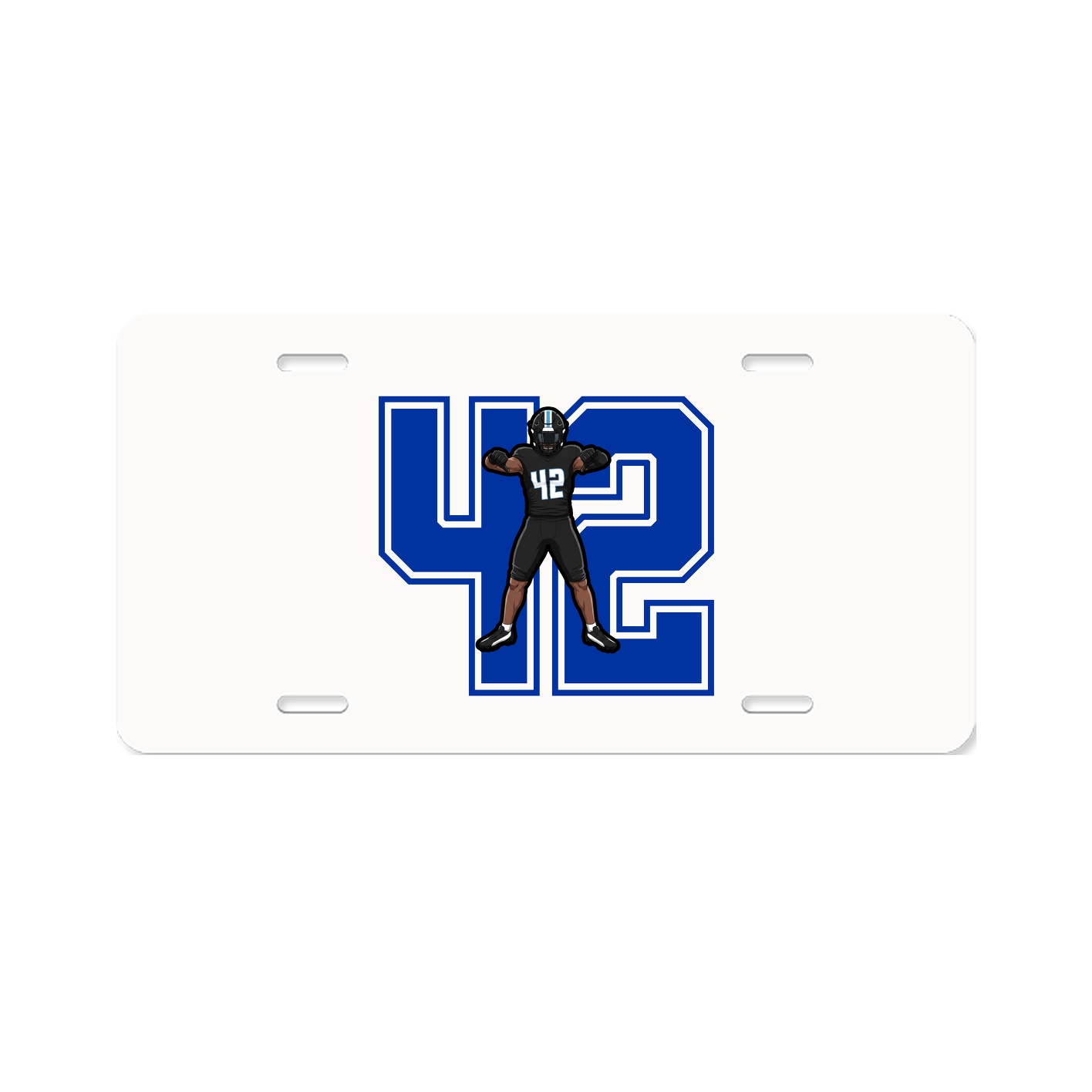 License Plate — Number in Classic