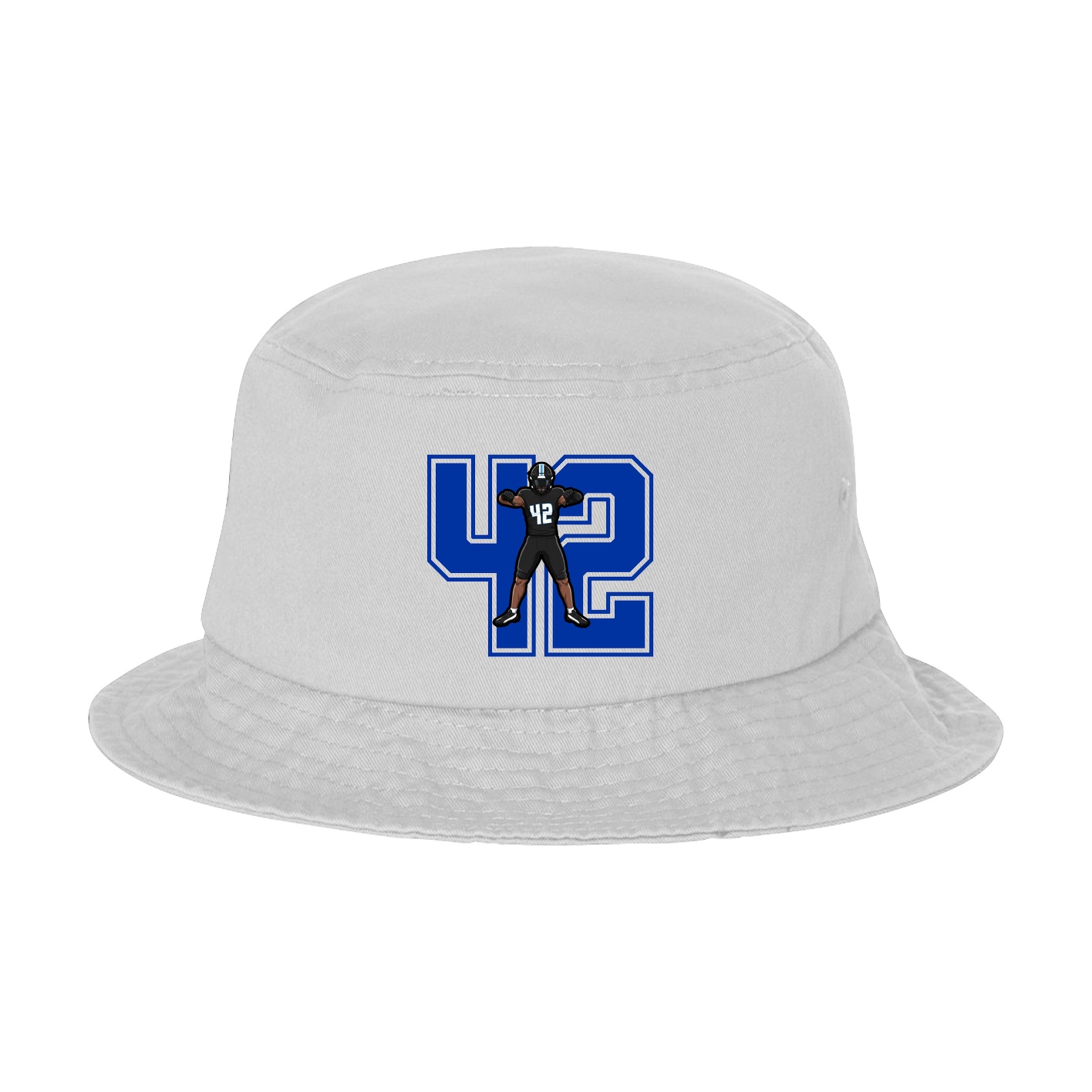 Bucket Cap — Number in White