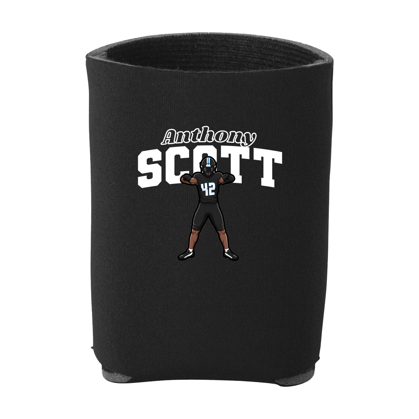 Can Holder — Name Arch in Black