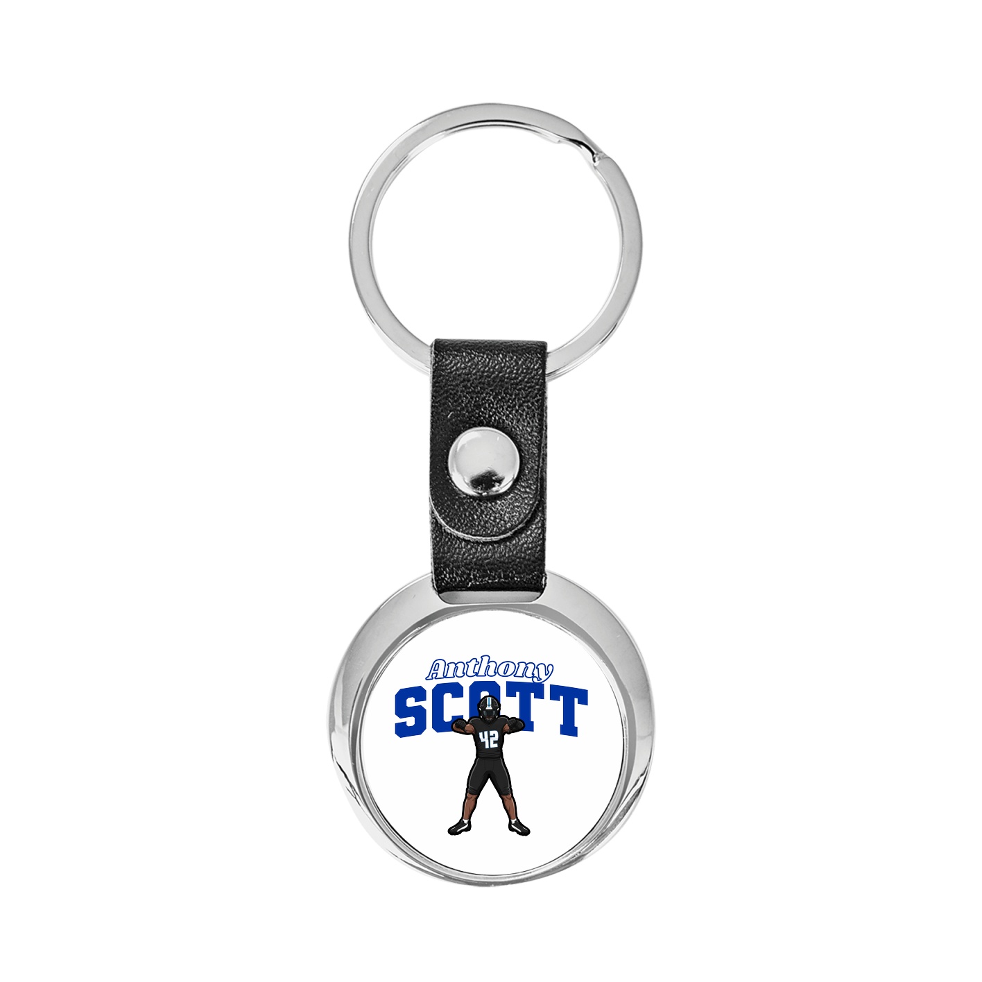 Key Chain — Name Arch in Classic