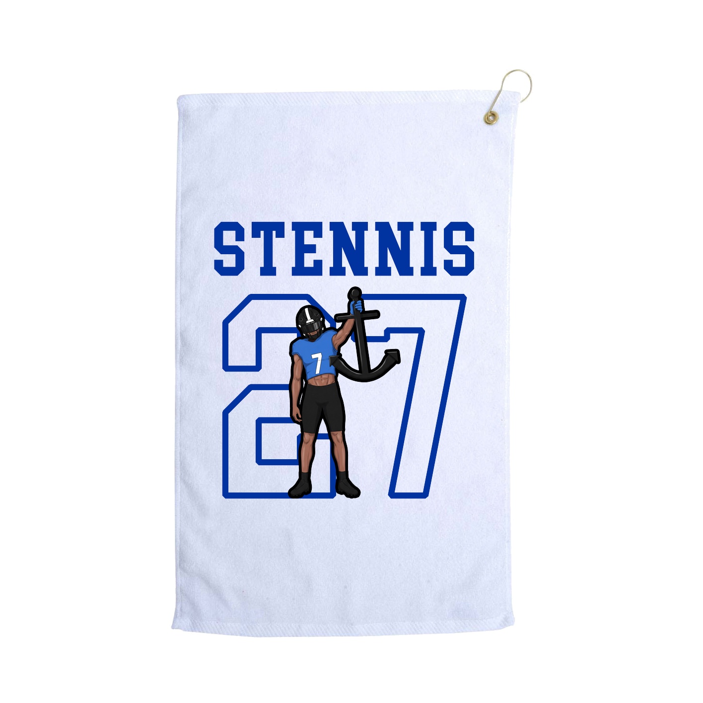 Golf Towel — Shirsey in White