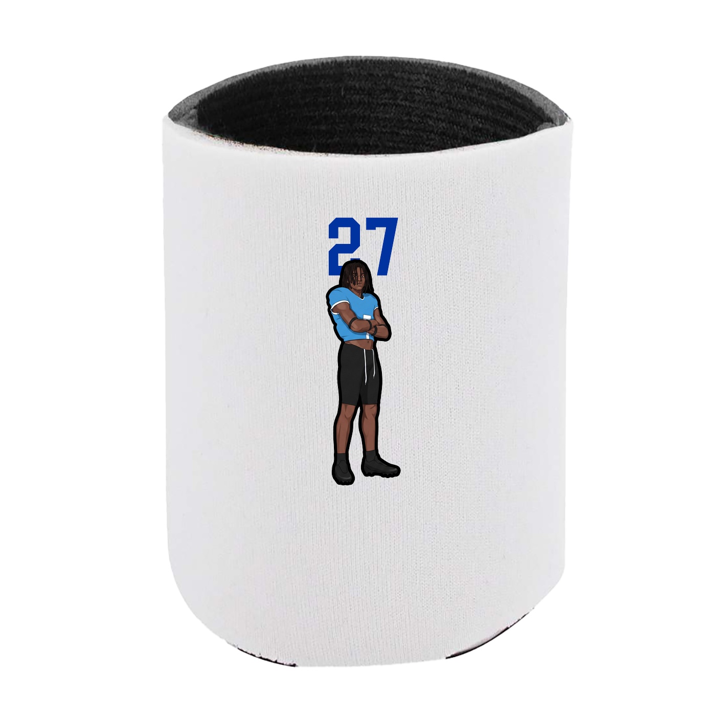 Can Holder — Number Top in White