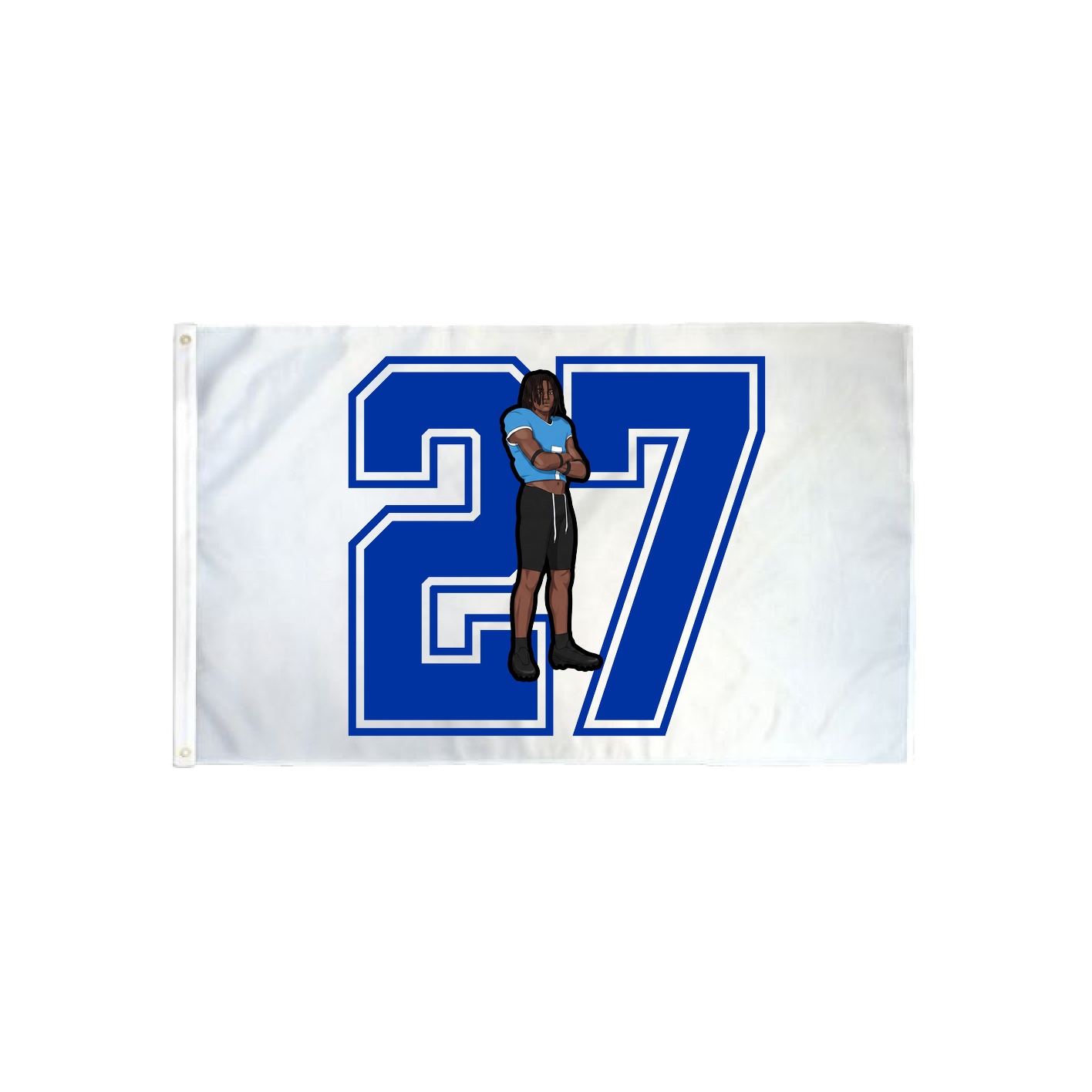 3x5 Flag — Number in Classic
