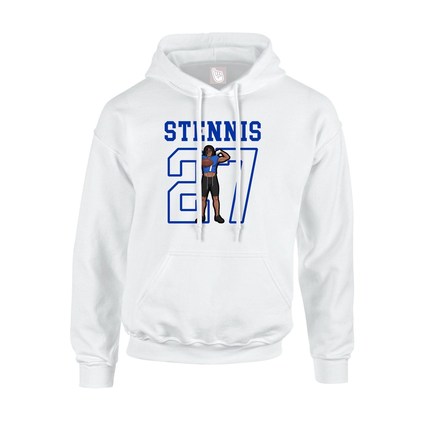 Hoodie — Shirsey in White