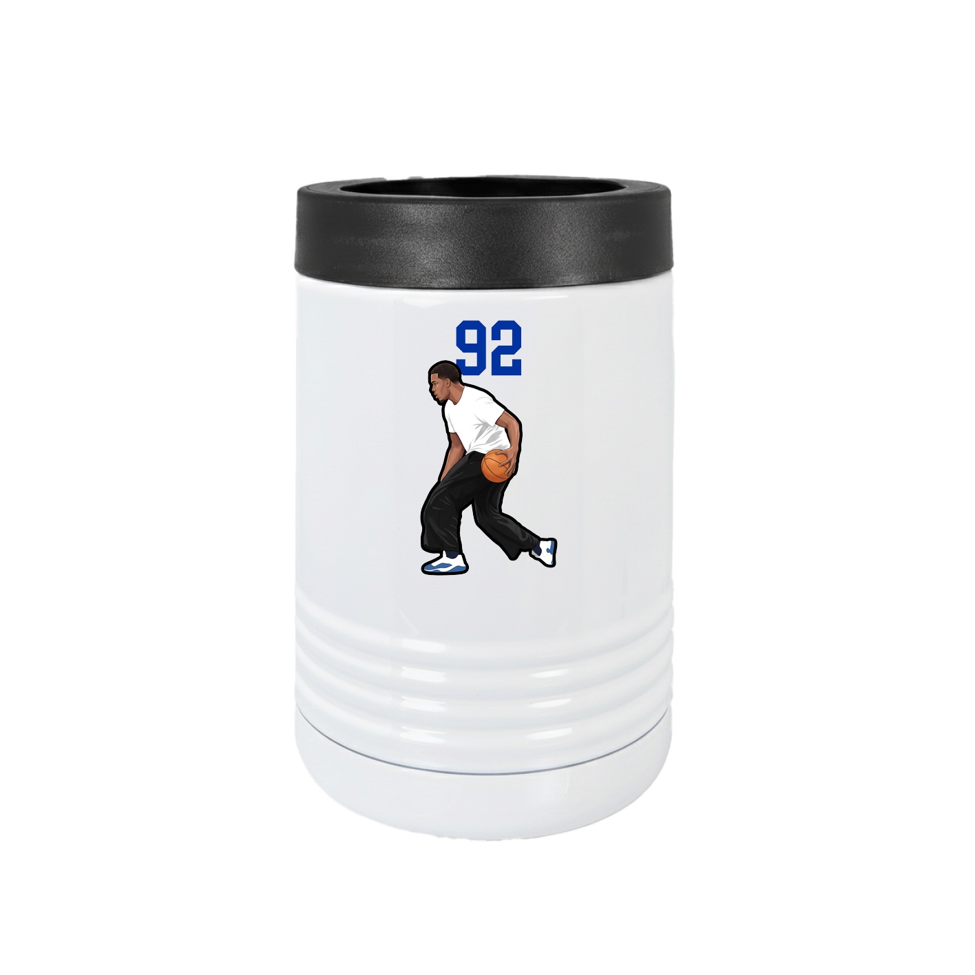 Beverage Holder — Number Top in White