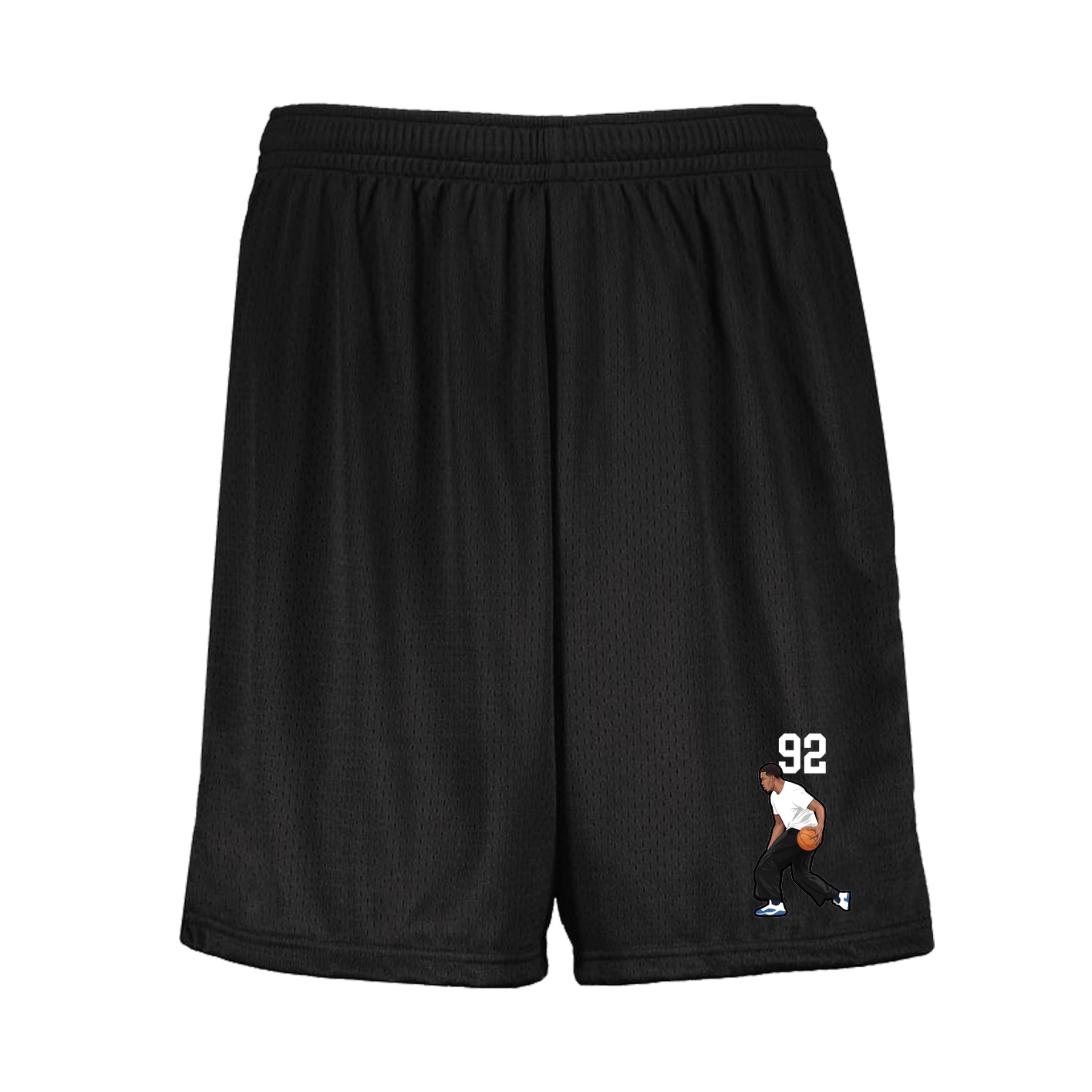 Shorts — Number Top in Black