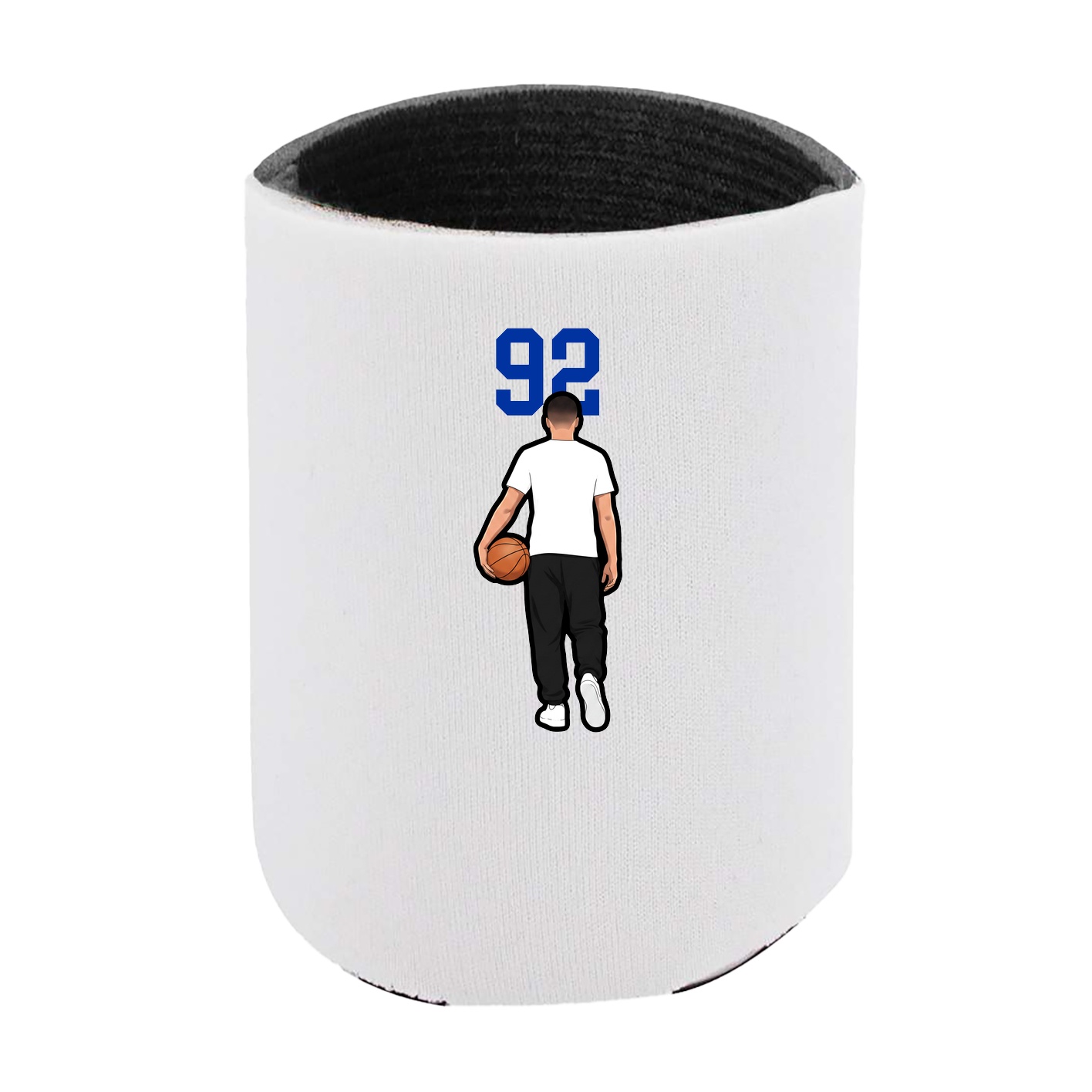 Can Holder — Number Top in White