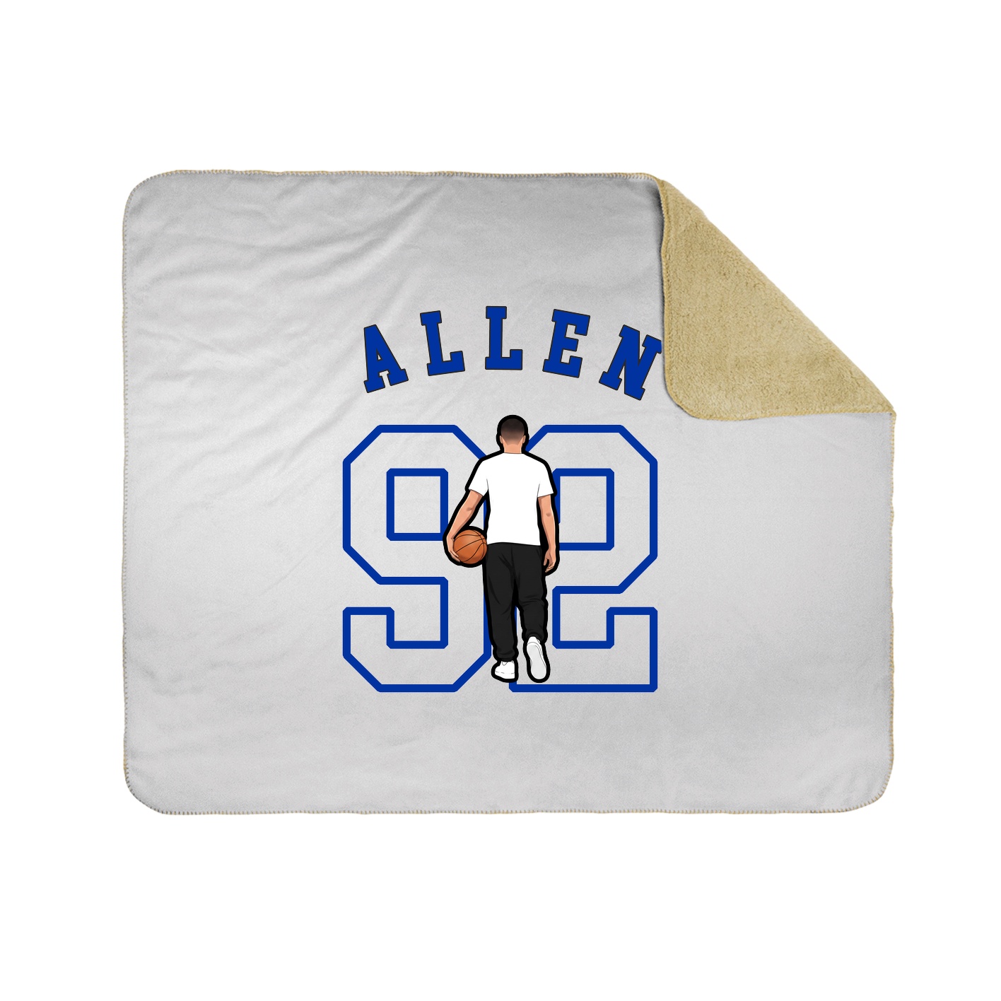 Throw Blanket — Shirsey Arch in White