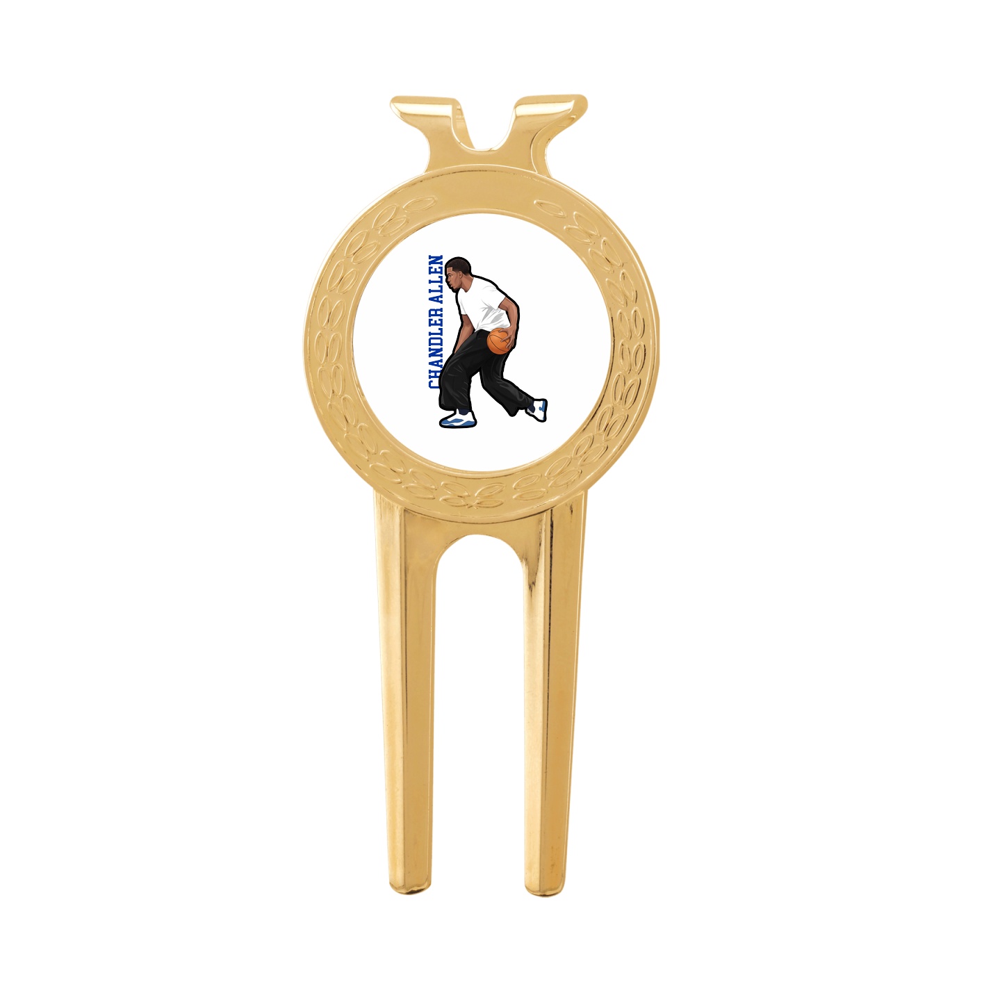 Divot Tool with Ball Marker — Name Vertical in Classic