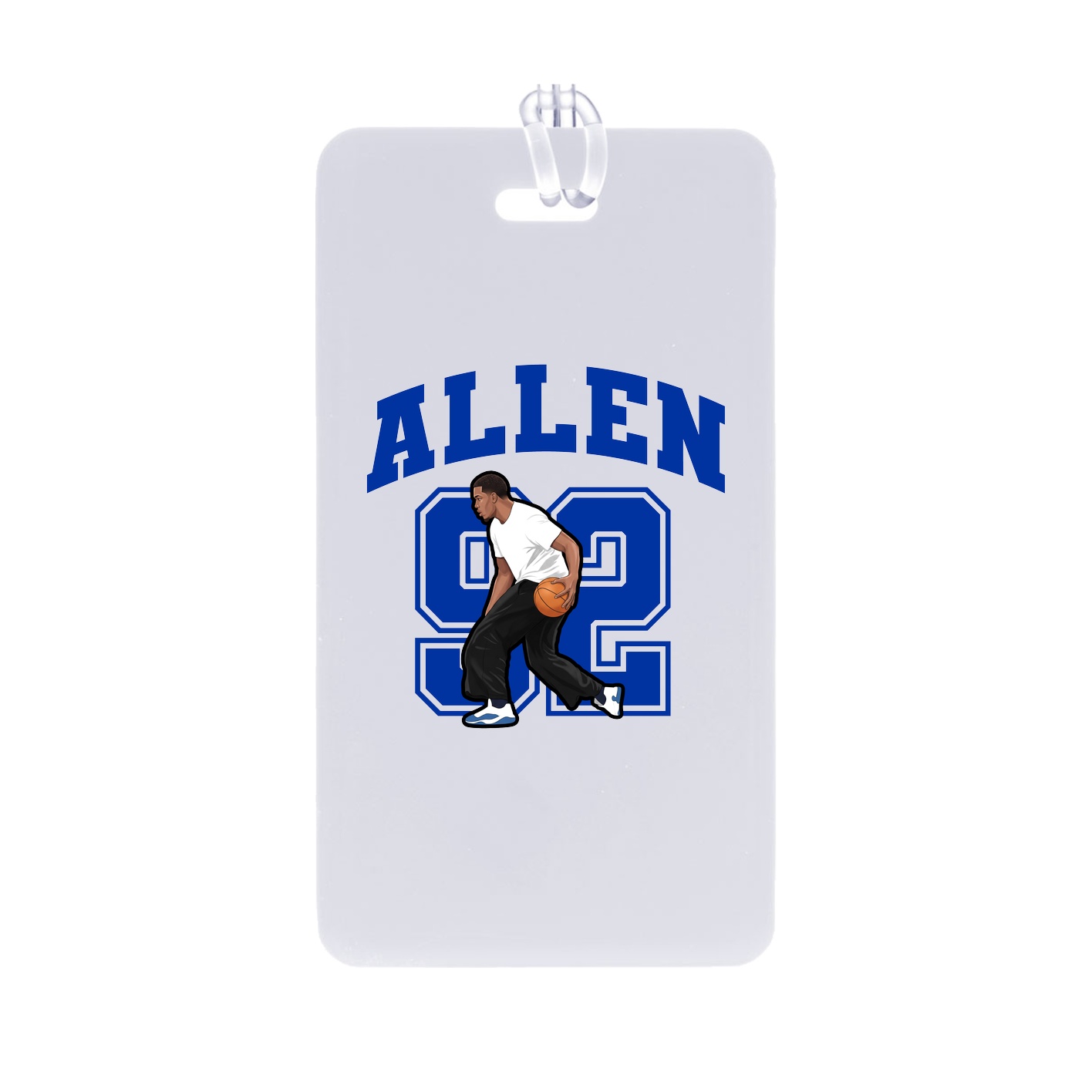 Bag Tag — Number in Classic