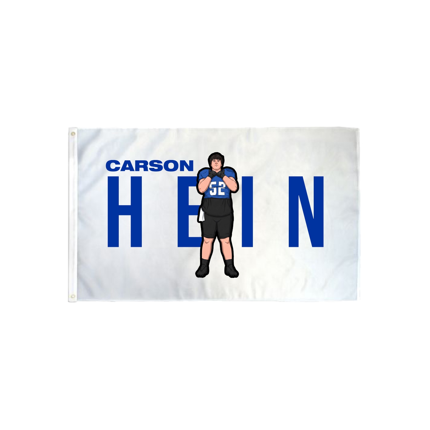 3x5 Flag — Player Name in Classic