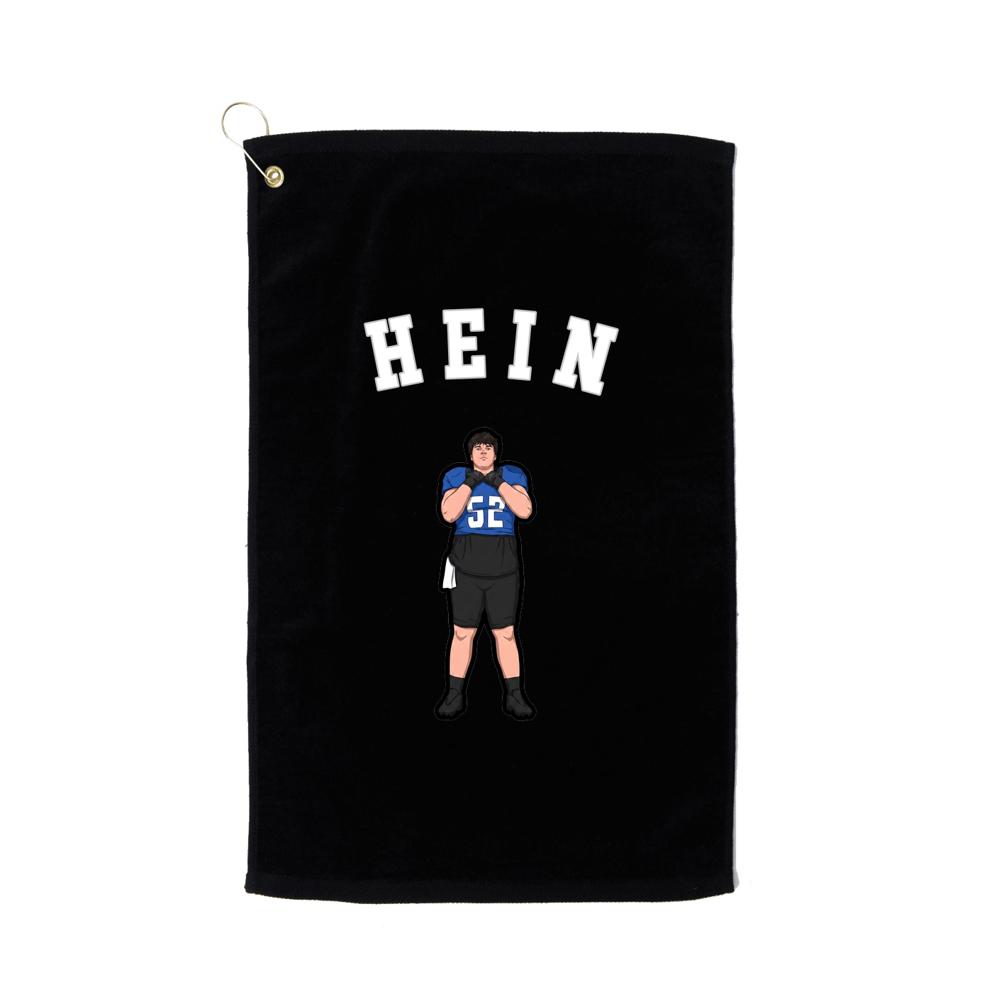 Golf Towel — Shirsey Arch in Black