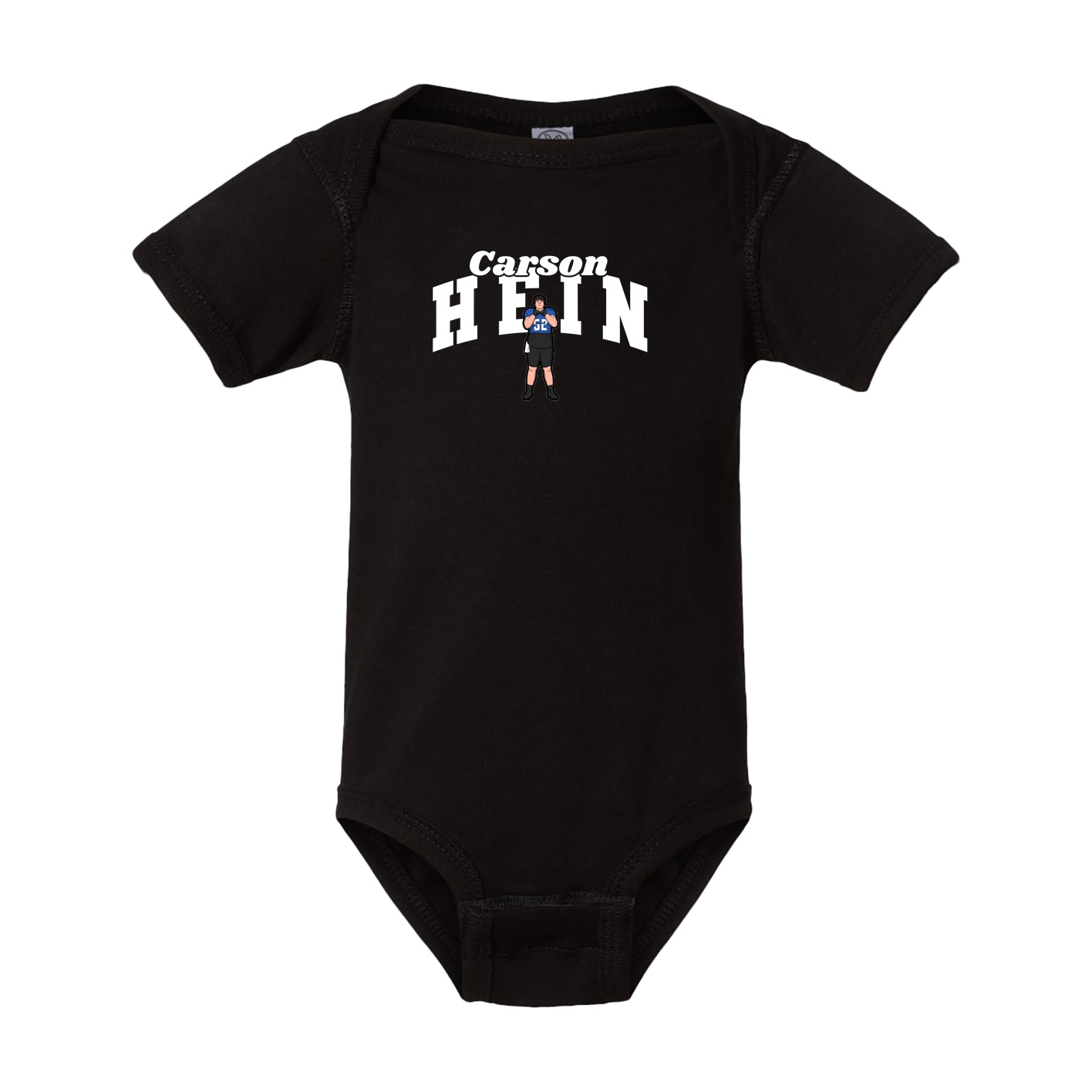 Baby Onesie — Signature Arch in Black