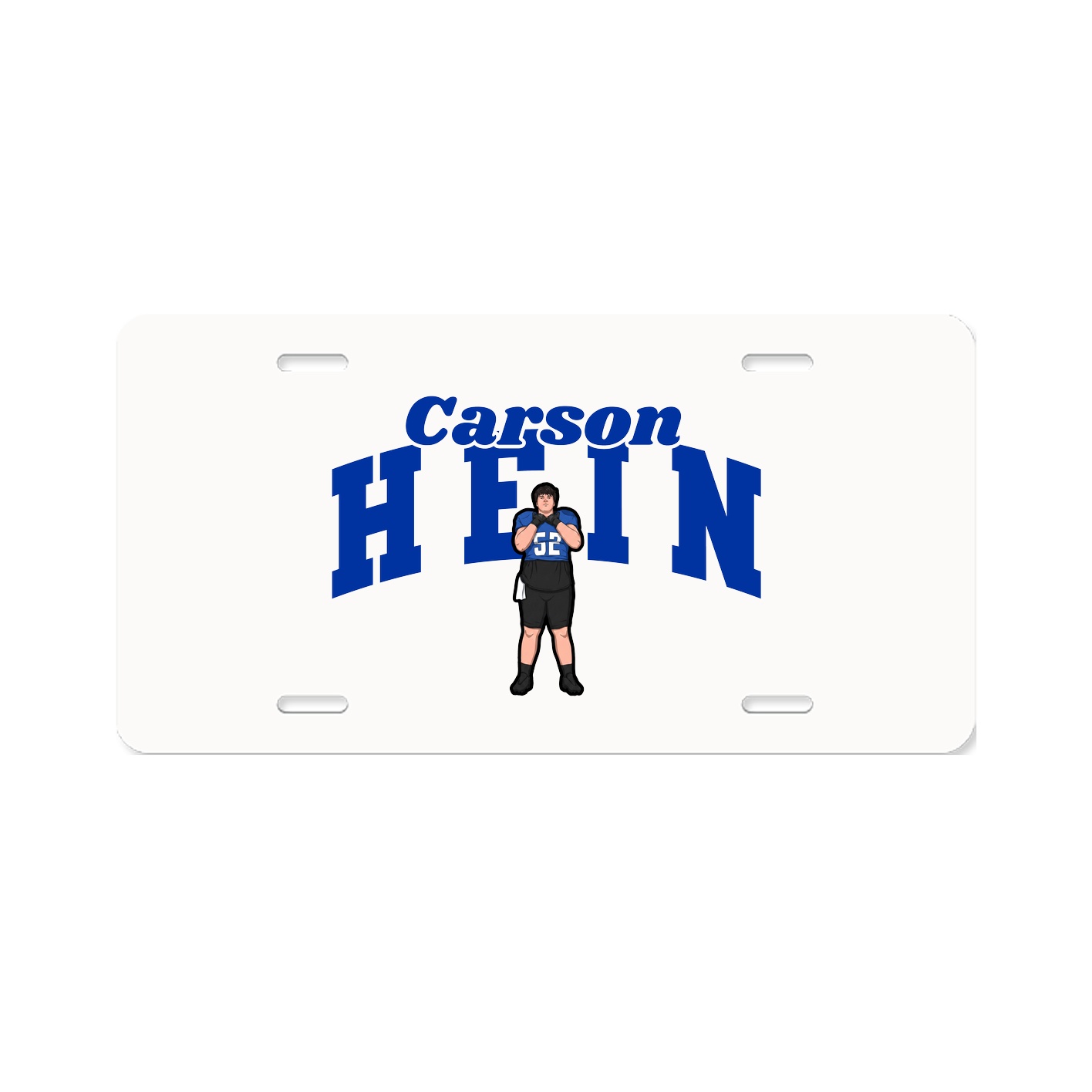 License Plate — Signature Arch in Classic