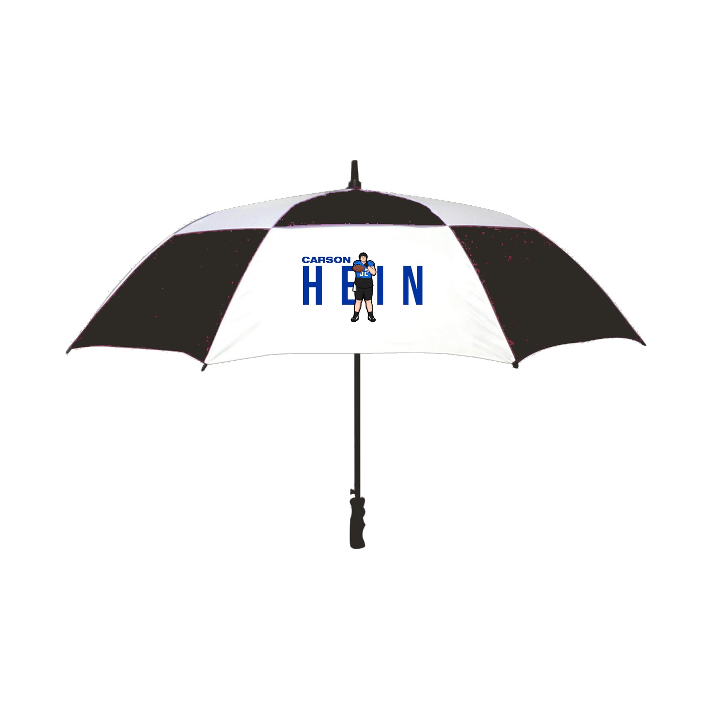 Golf Umbrella — Player Name in Black